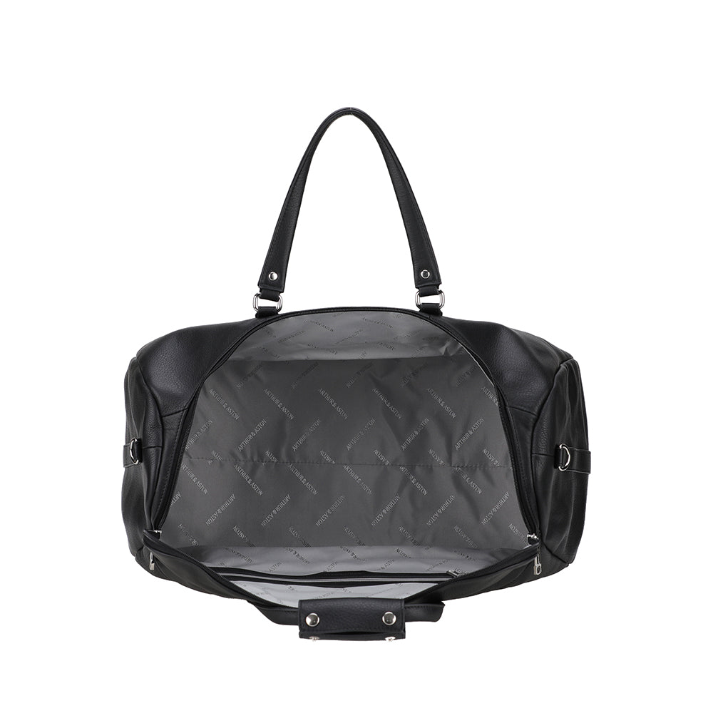 arthur-et-aston-ange-sac-de-voyage-bowling-cuir-noir image 4