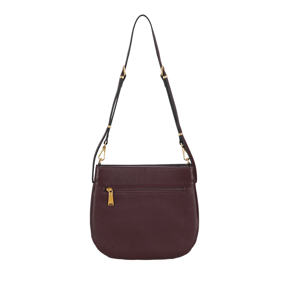 arthur-et-aston-camille-sac-bandouli-re-cuir-bordeaux-3-compartiments image 4
