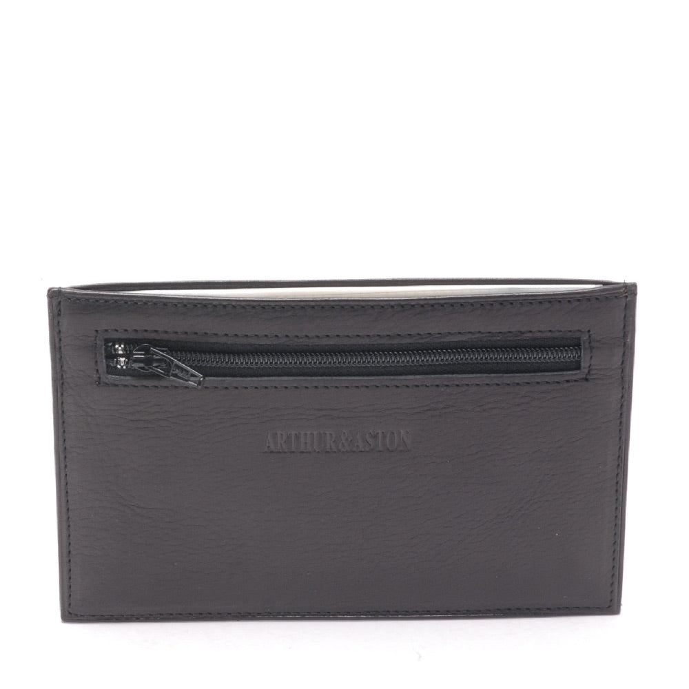arthur-et-aston-pablo-porte-papiers-cuir-plong-cognac image 3
