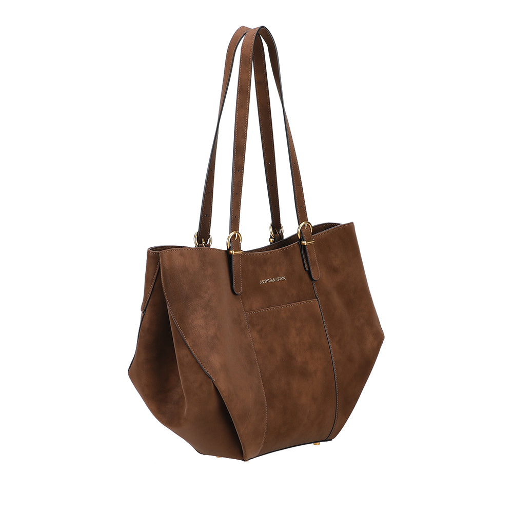 arthur-et-aston-madelena-sac-cabas-l-cuir-noir-femme image 5