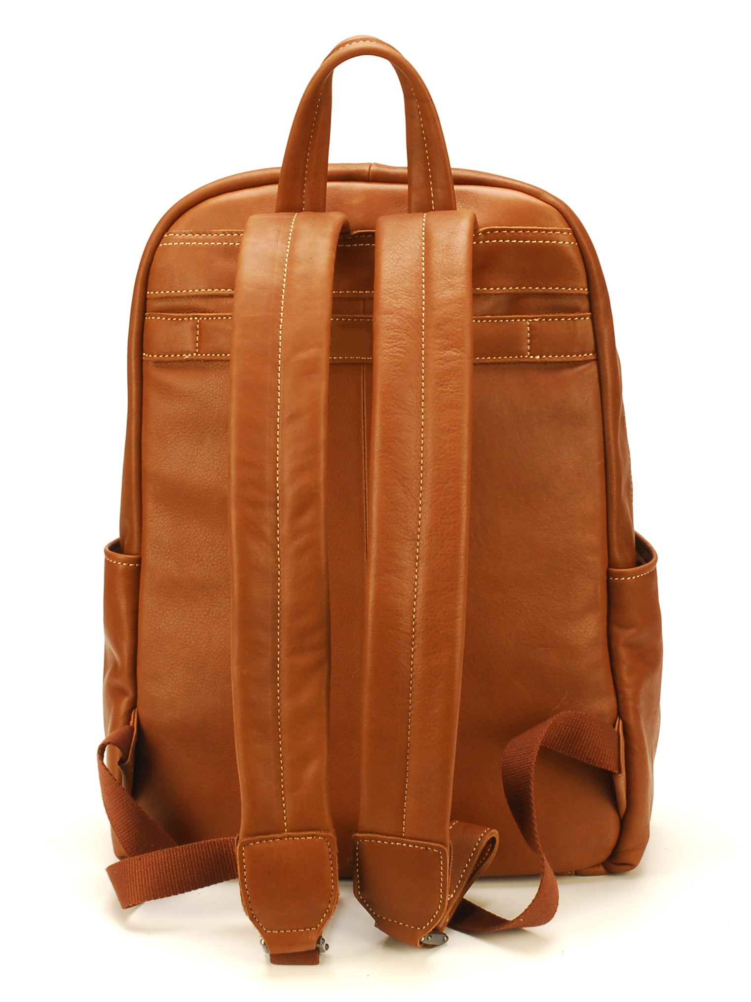 arthur-et-aston-johany-grand-sac-dos-cuir-cognac-business image 2