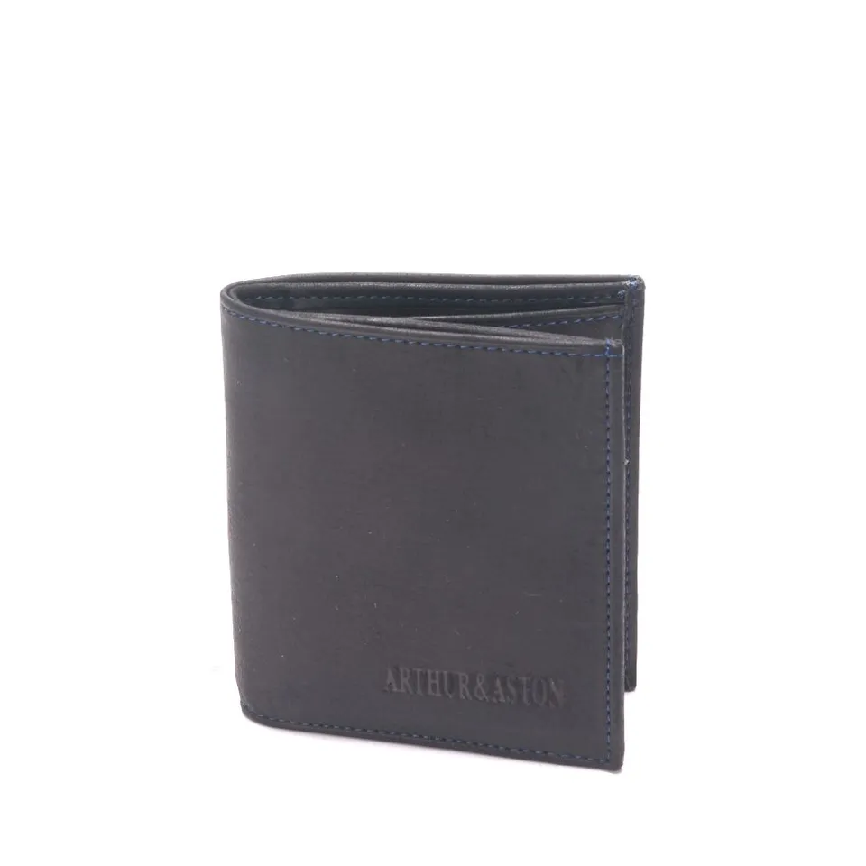 arthur-et-aston-louis-porte-monnaie-cartes-cuir-gras-noir-rfid image 1