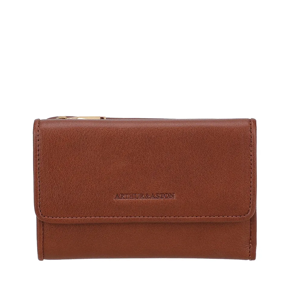 arthur-et-aston-cassidy-portefeuille-cuir-cognac image 1