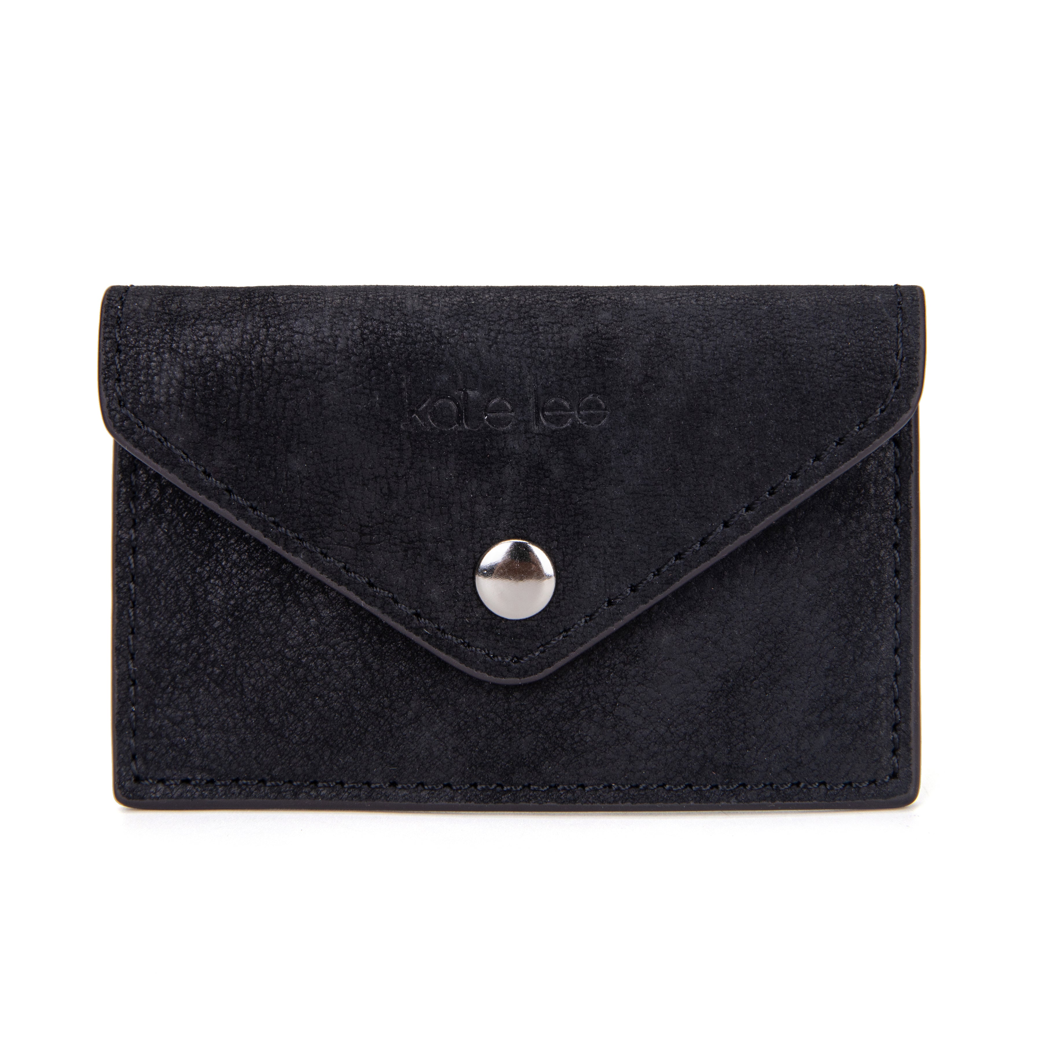 kate-lee-miley-porte-cartes-cuir-noir-vachette-lisse image 1
