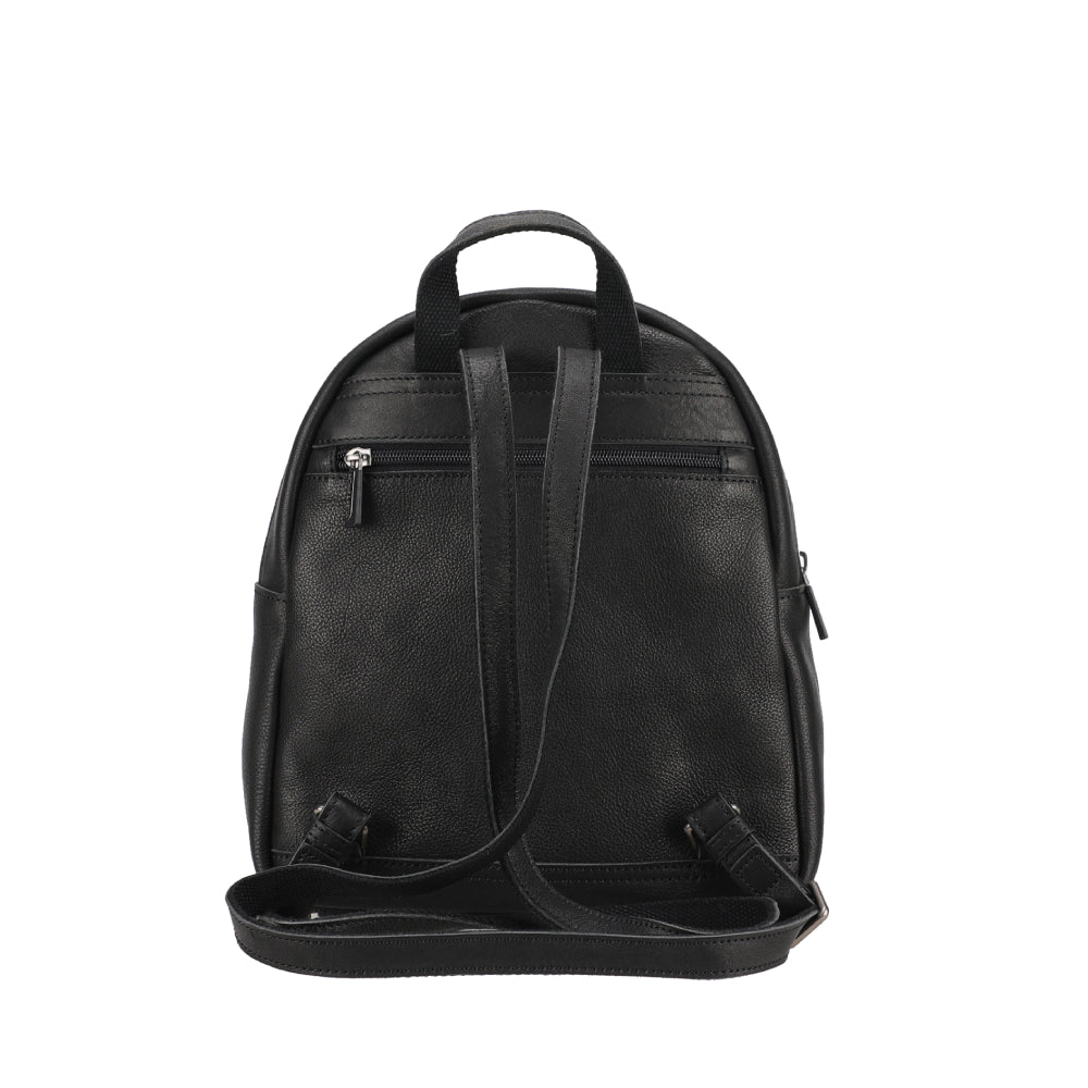 arthur-et-aston-rory-s-sac-dos-cuir-noir-compact-26-cm image 3