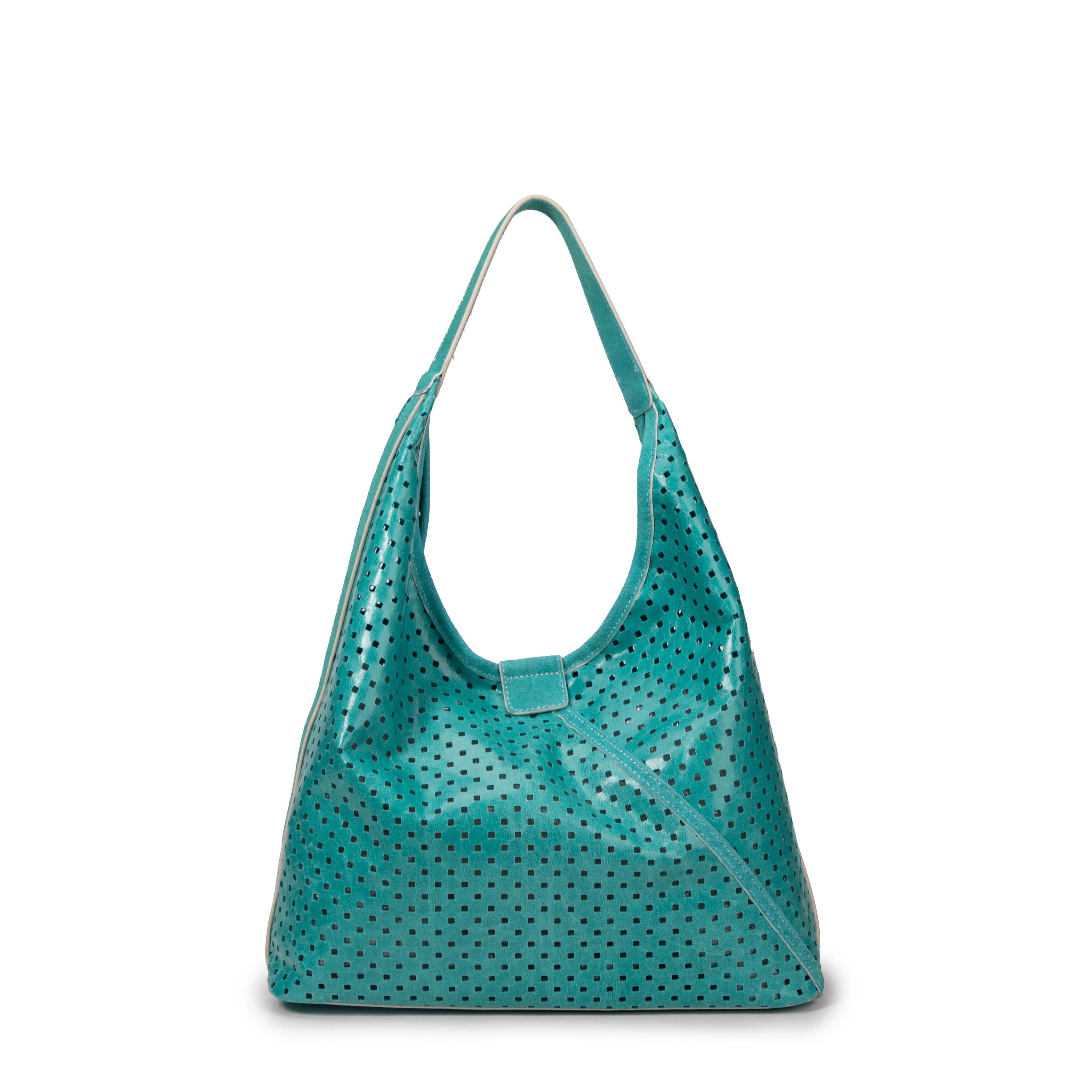 kate-lee-m-lune-petit-cabas-cuir-turquoise-perfor image 4