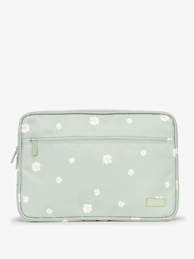 calpak-travel-essentials-housse-ordinateur-matelass-e-french-blue-gingham image 1