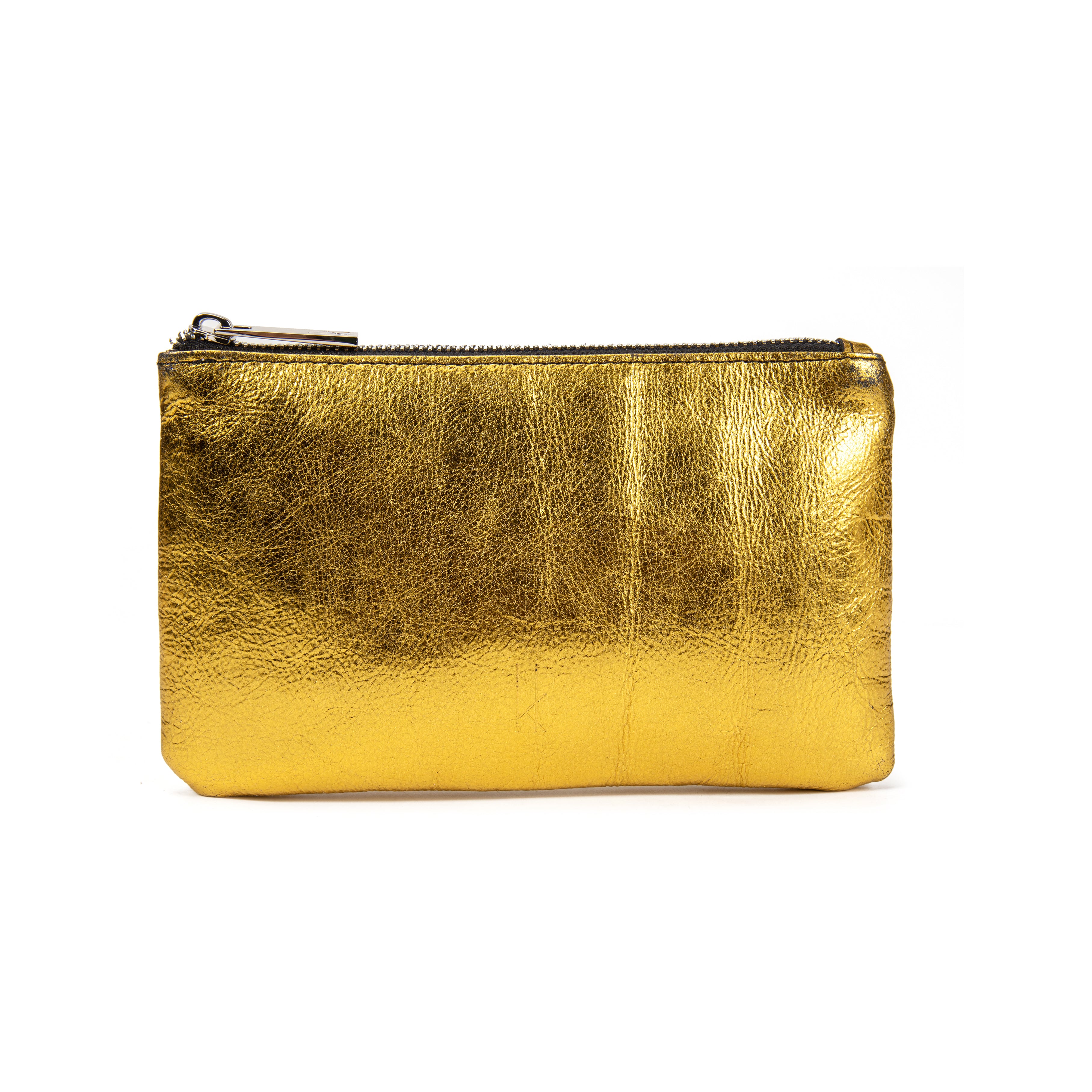 kate-lee-nouvelle-ligne-kl-pochette-zipp-e-l-dor-cuir-vachette image 1