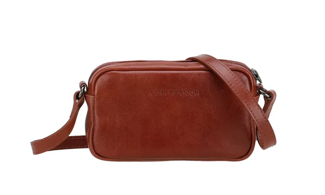 arthur-et-aston-edith-s-sac-travers-cuir-marron image 1