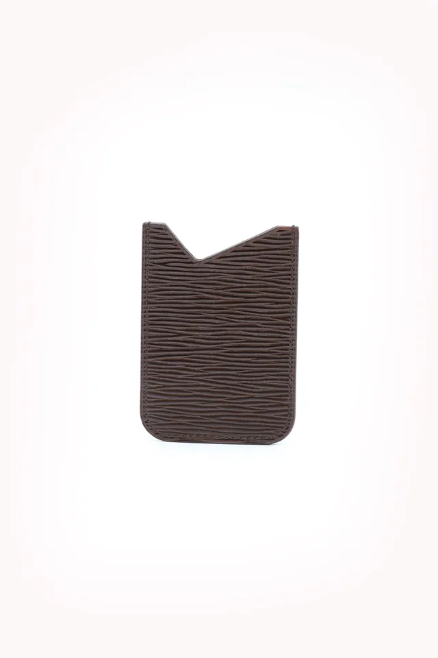 atelier-penso-porte-cartes-cuir-pi-marron-compact image 1