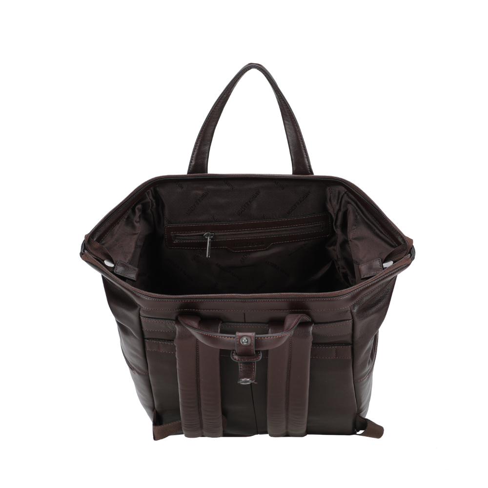 arthur-et-aston-l-on-grand-sac-dos-cuir-ch-taigne-business image 3