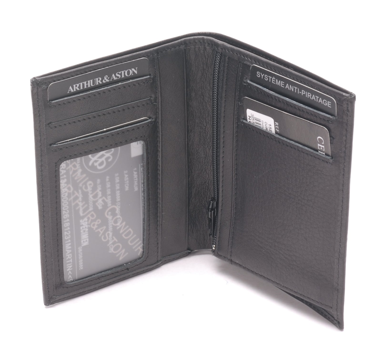 arthur-et-aston-pablo-portefeuille-cuir-homme-noir-fil-noir image 2