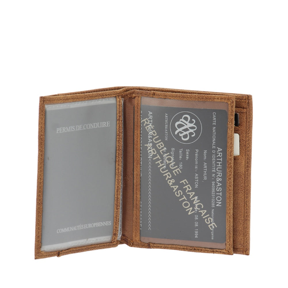 arthur-et-aston-diego-portefeuille-cuir-ch-taigne-vachette-rfid image 5