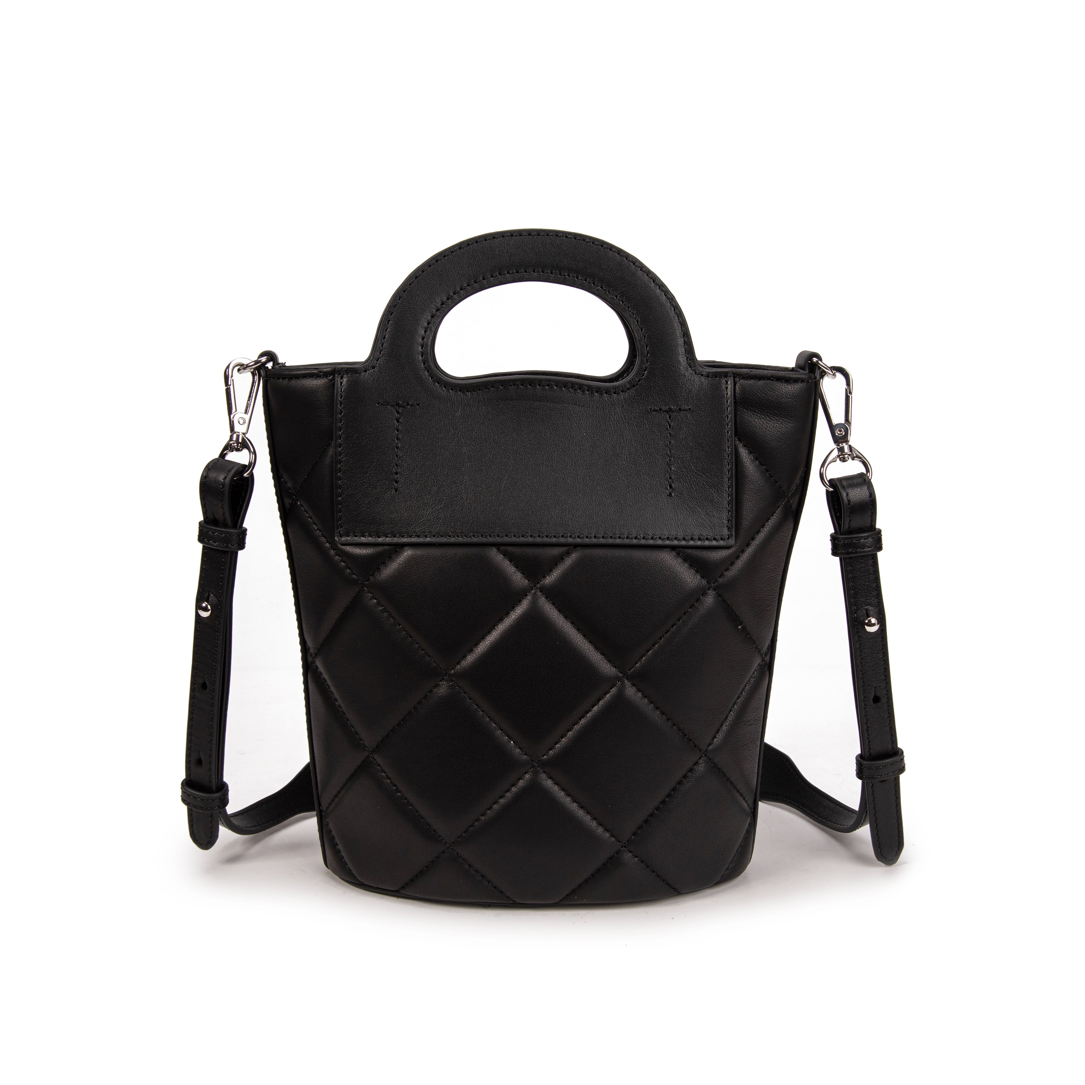 kate-lee-cannes-matelass-sac-bandouli-re-noir-agneau image 4