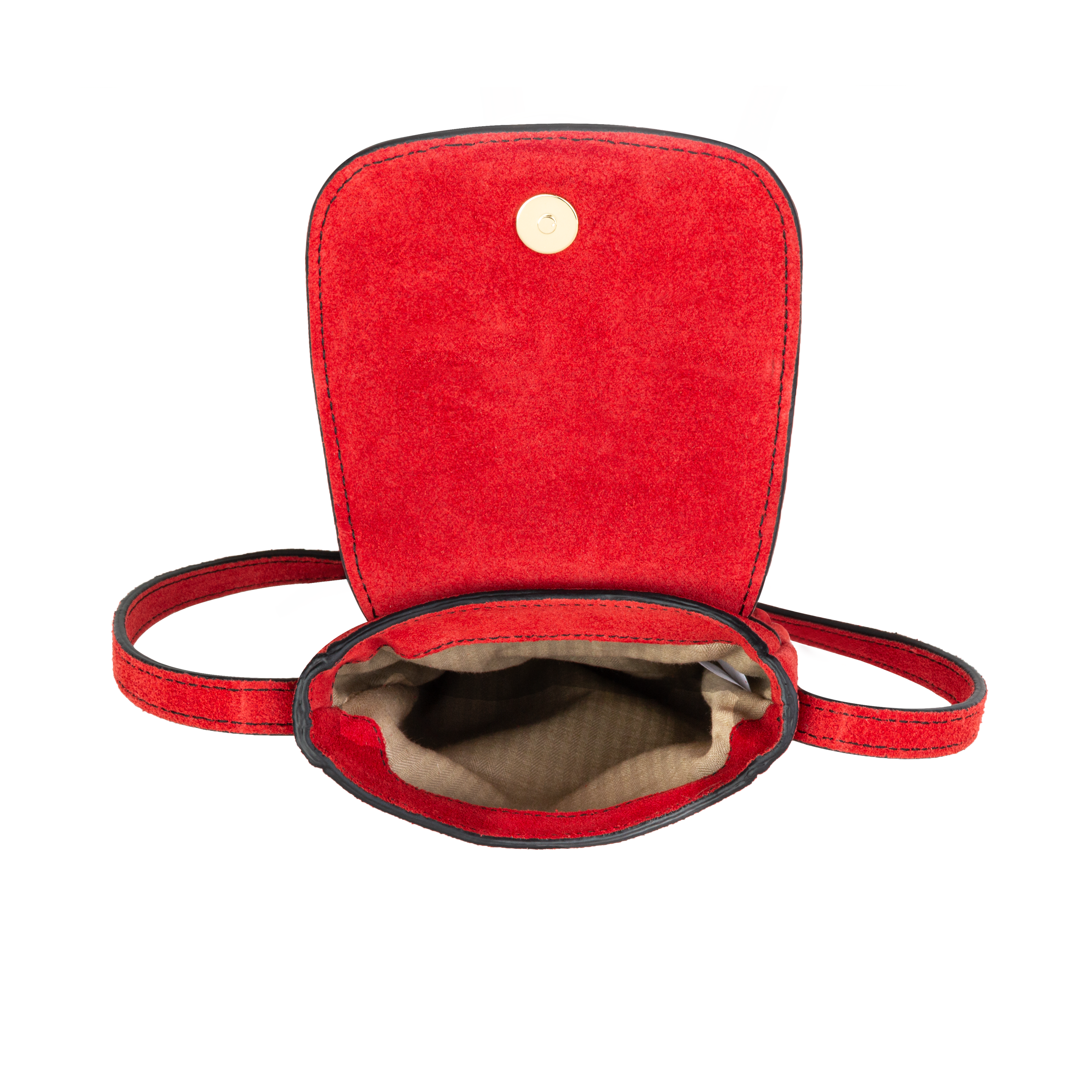 kate-lee-z-lie-v-pochette-t-l-phone-rouge-vachette-velours image 3