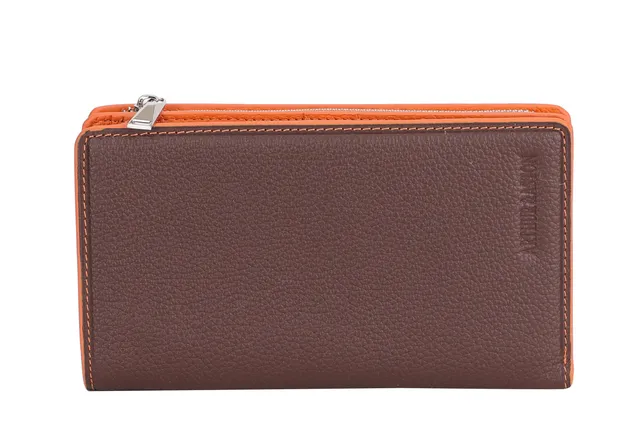arthur-et-aston-joy-portefeuille-cuir-marron-anti-fraude image 1