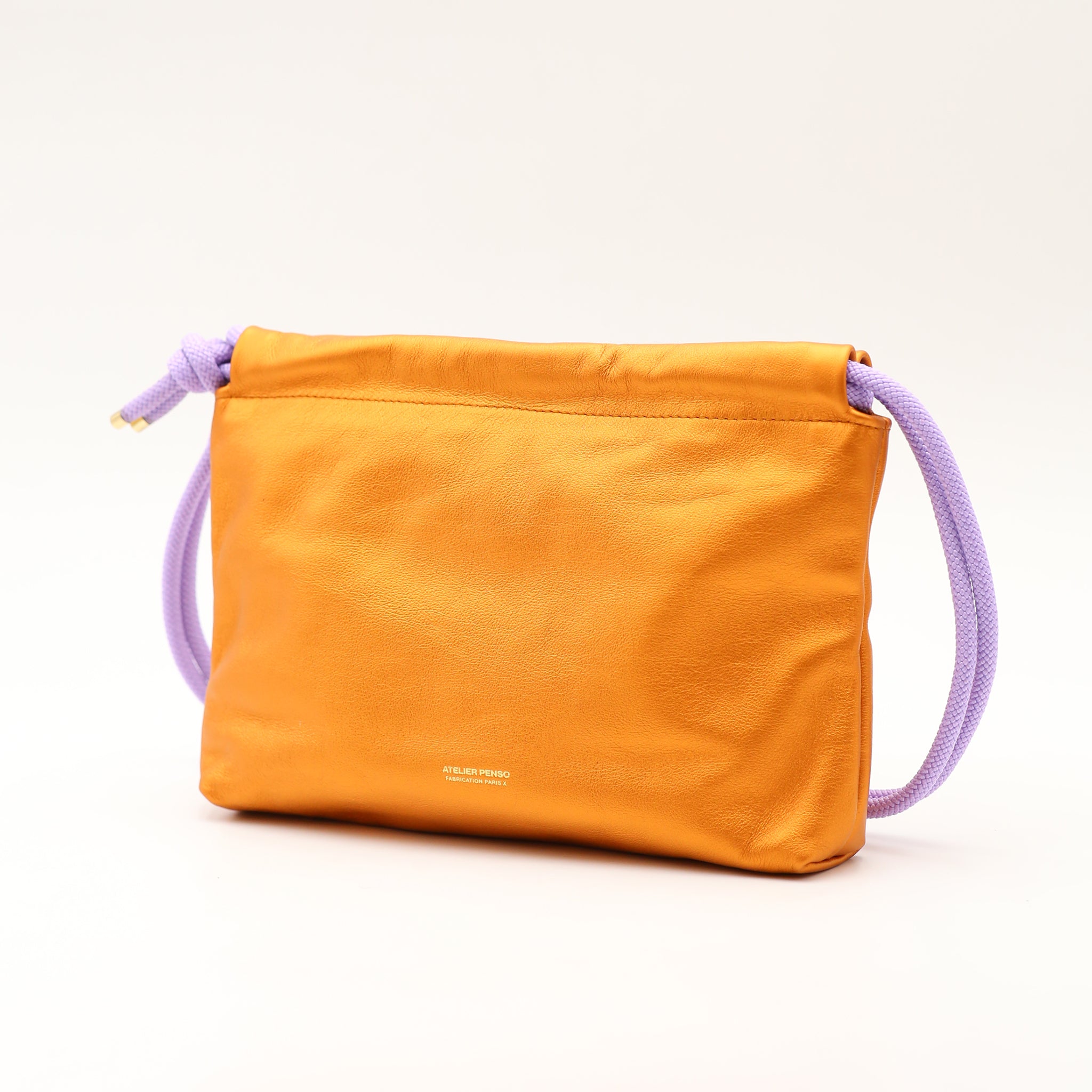 atelier-penso-lut-ce-sac-crossbody-cuir-gold-dor image 2