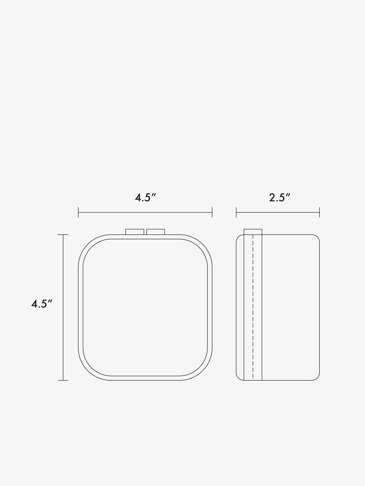 calpak-kaya-mini-trousse-maquillage-croco-marine-transparente image 8