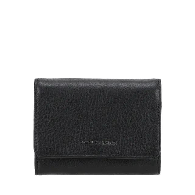 arthur-et-aston-ange-porte-monnaie-cuir-noir-rfid image 1