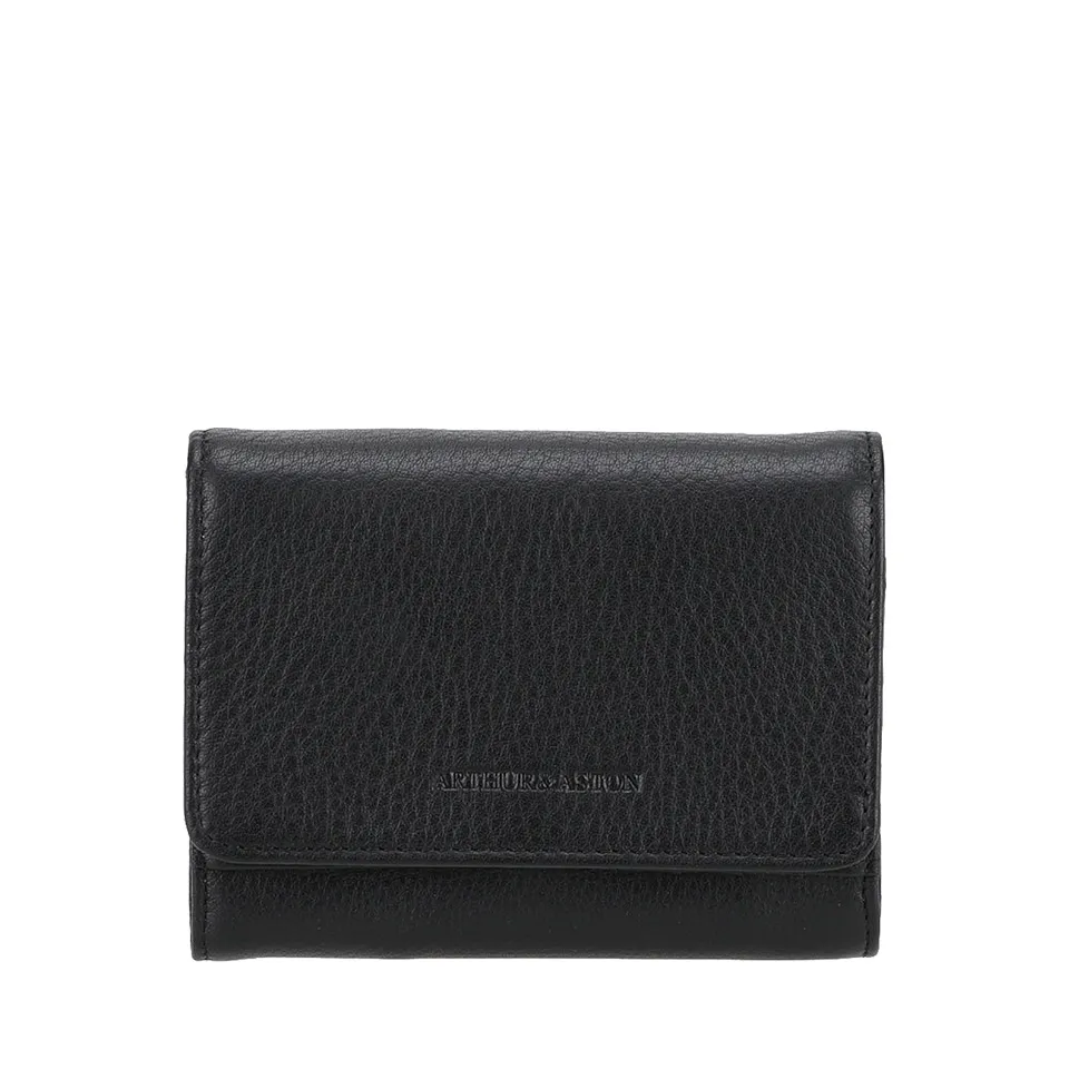 arthur-et-aston-ange-porte-monnaie-cuir-noir-rfid image 1