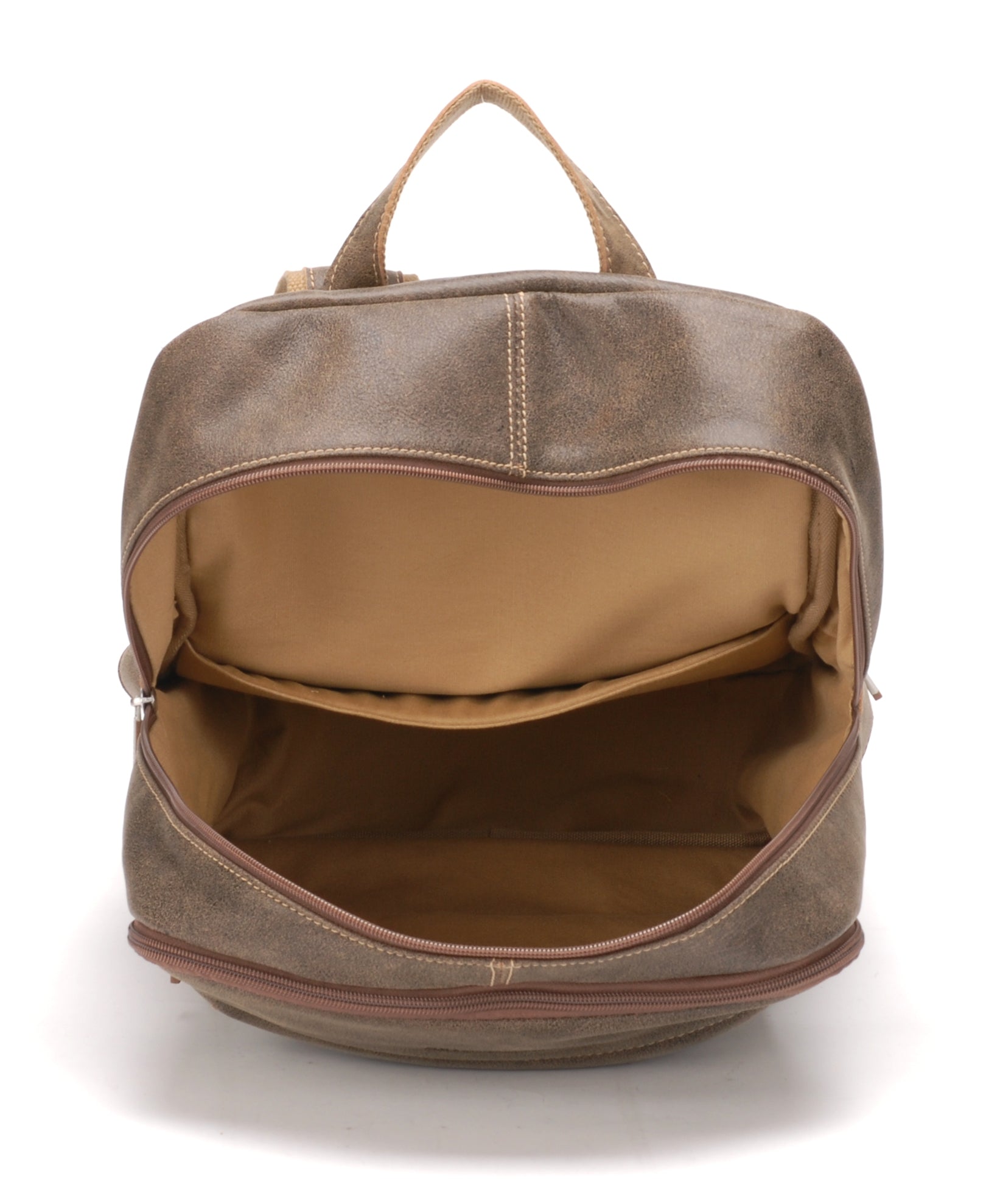 arthur-et-aston-cristiano-sac-dos-cuir-destroy-marron image 5