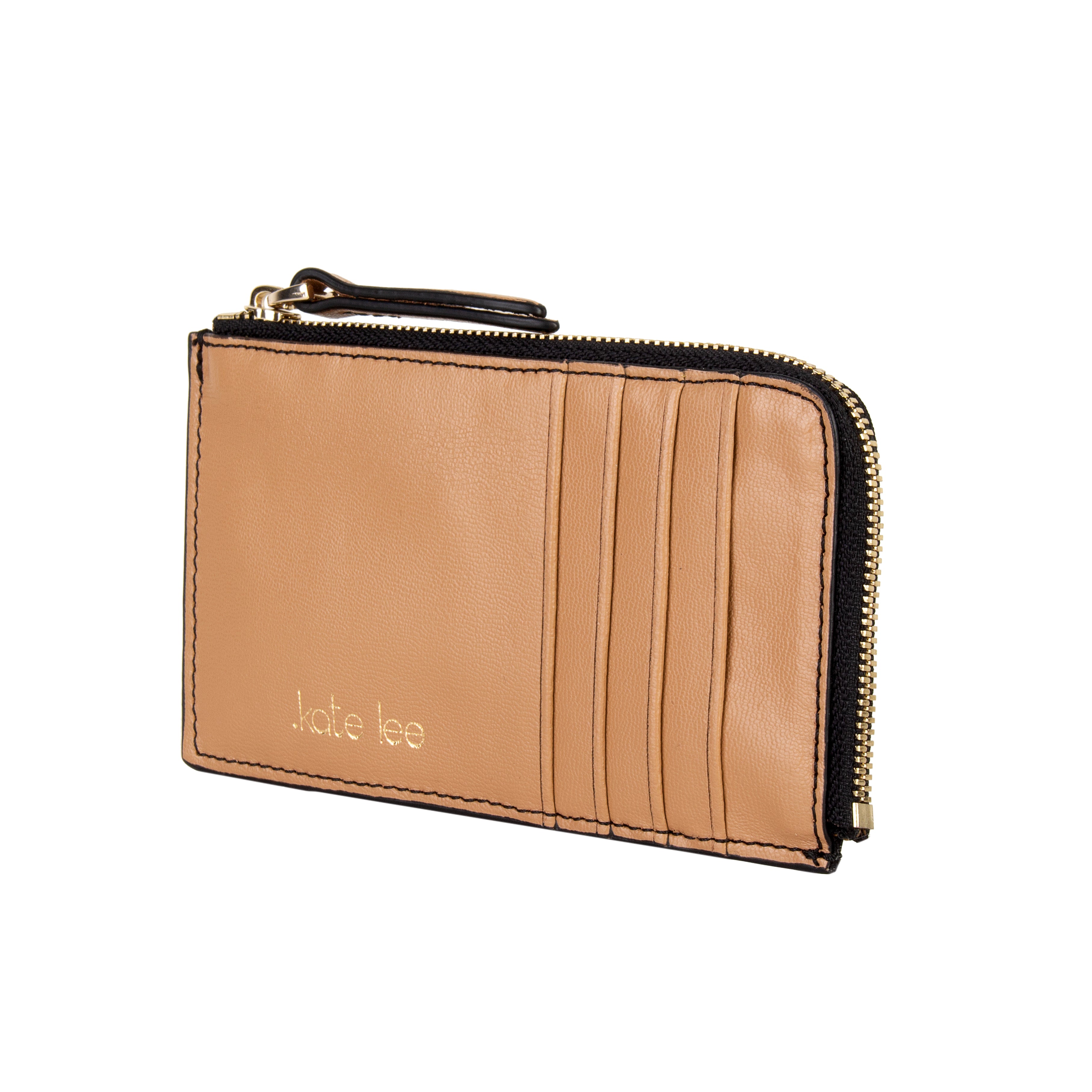 kate-lee-alo-sa-portefeuille-camel-cuir-upcycl image 2