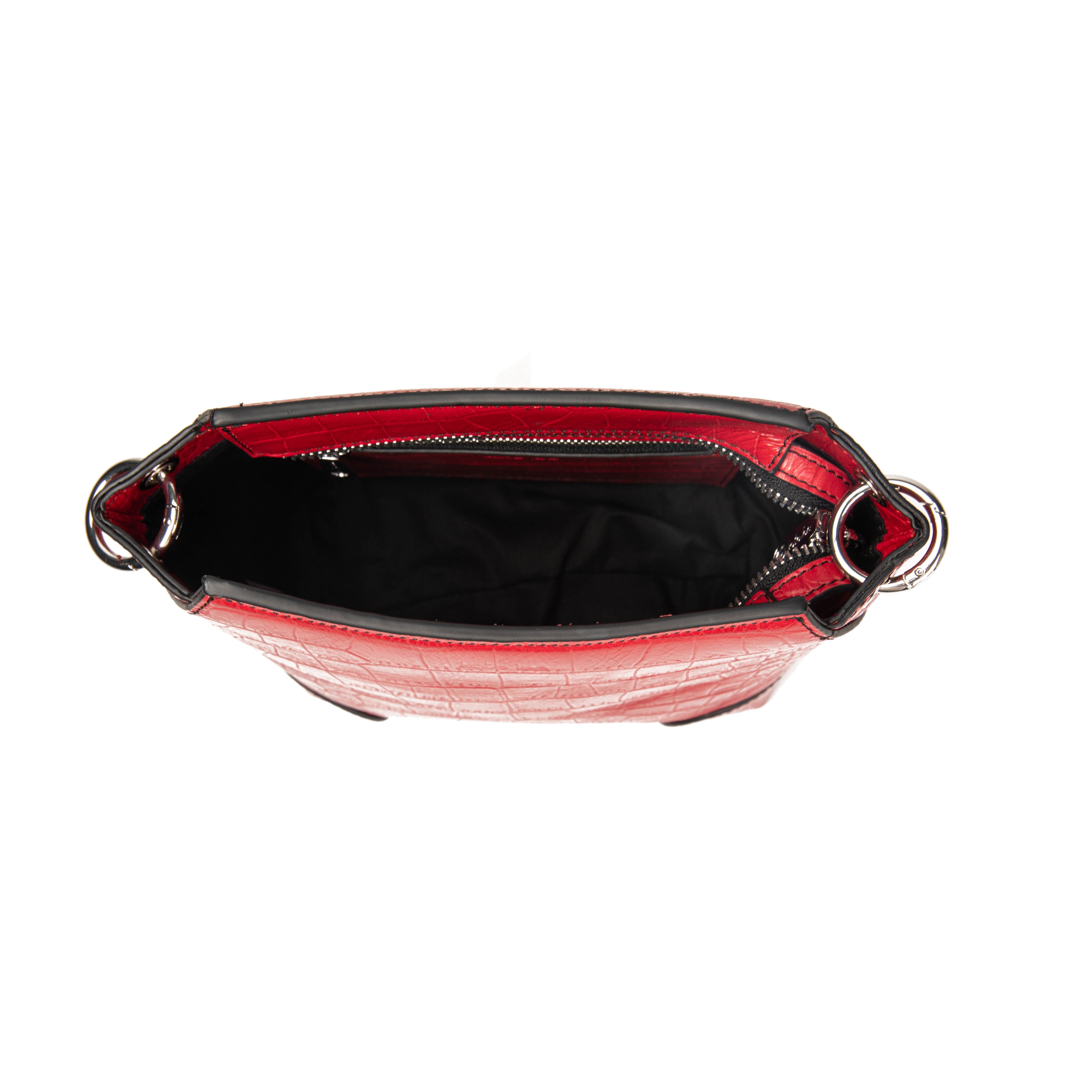 kate-lee-bonbon-tane-croco-sac-bandouli-re-rouge-croco image 3