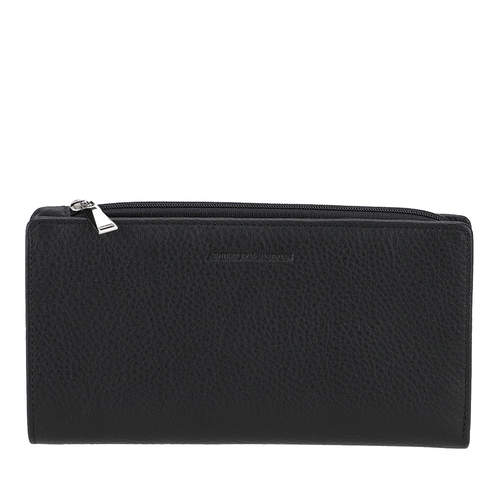 arthur-et-aston-ange-portefeuille-cuir-noir-grand-mod-le-rfid image 1