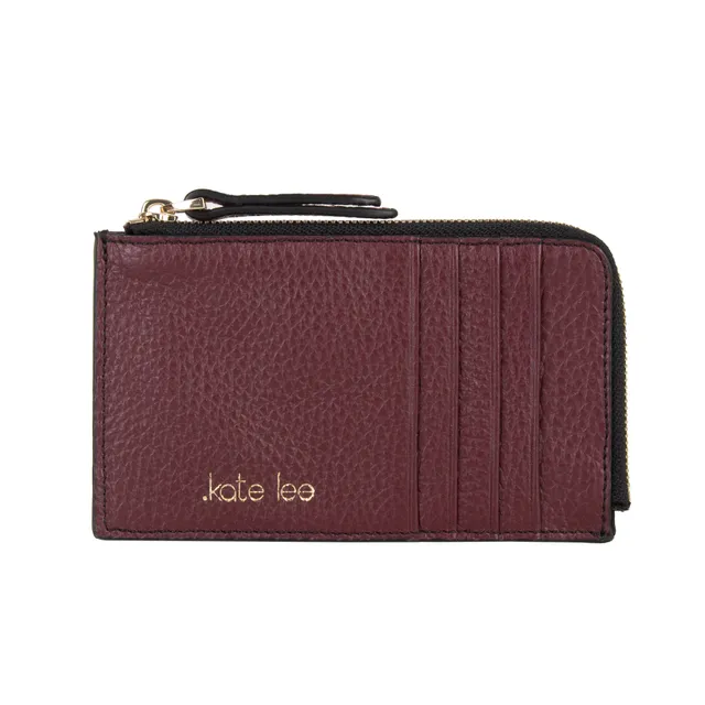 kate-lee-alo-sa-g-porte-monnaie-cuir-bordeaux-grain image 1