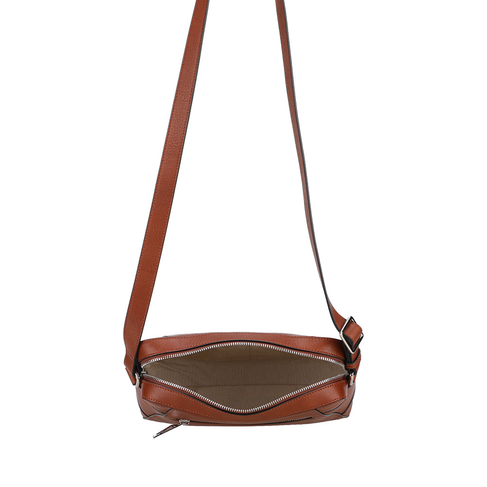 arthur-et-aston-jos-petite-besace-cuir-cognac-homme image 4