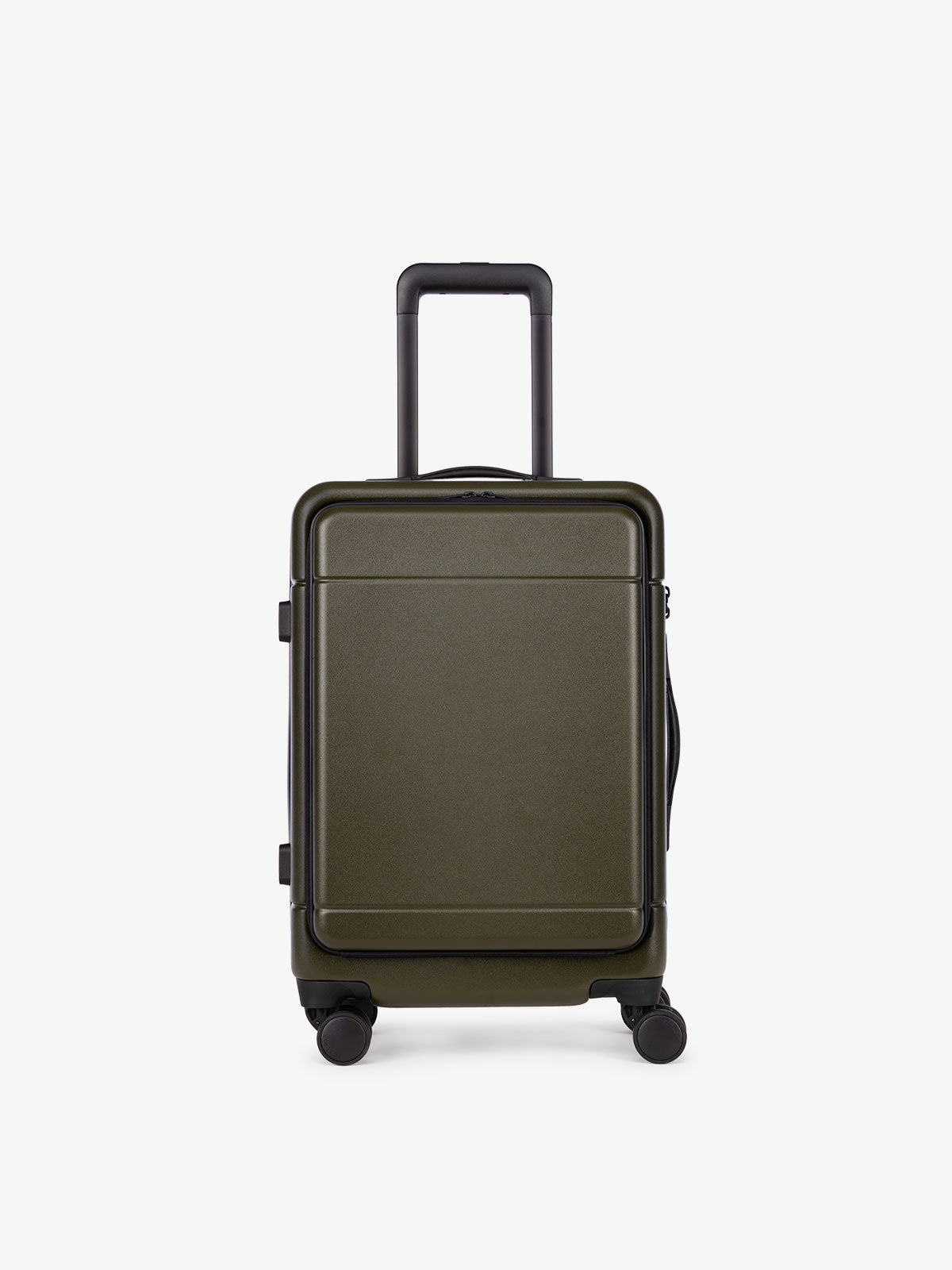 calpak-hue-valise-cabine-poche-avant-cerise-vernie image 3