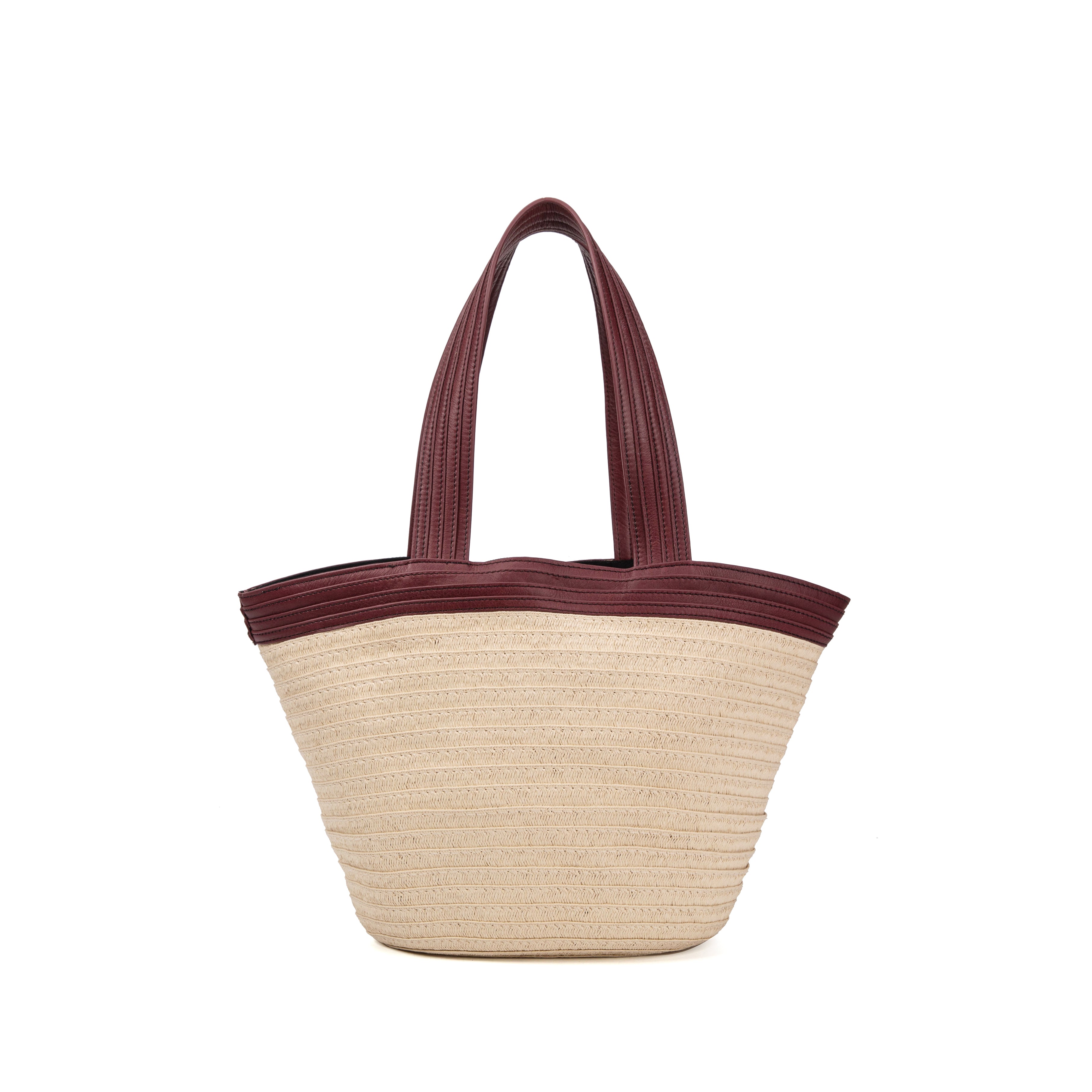 kate-lee-m-cabas-patty-panier-paille-aubergine image 4