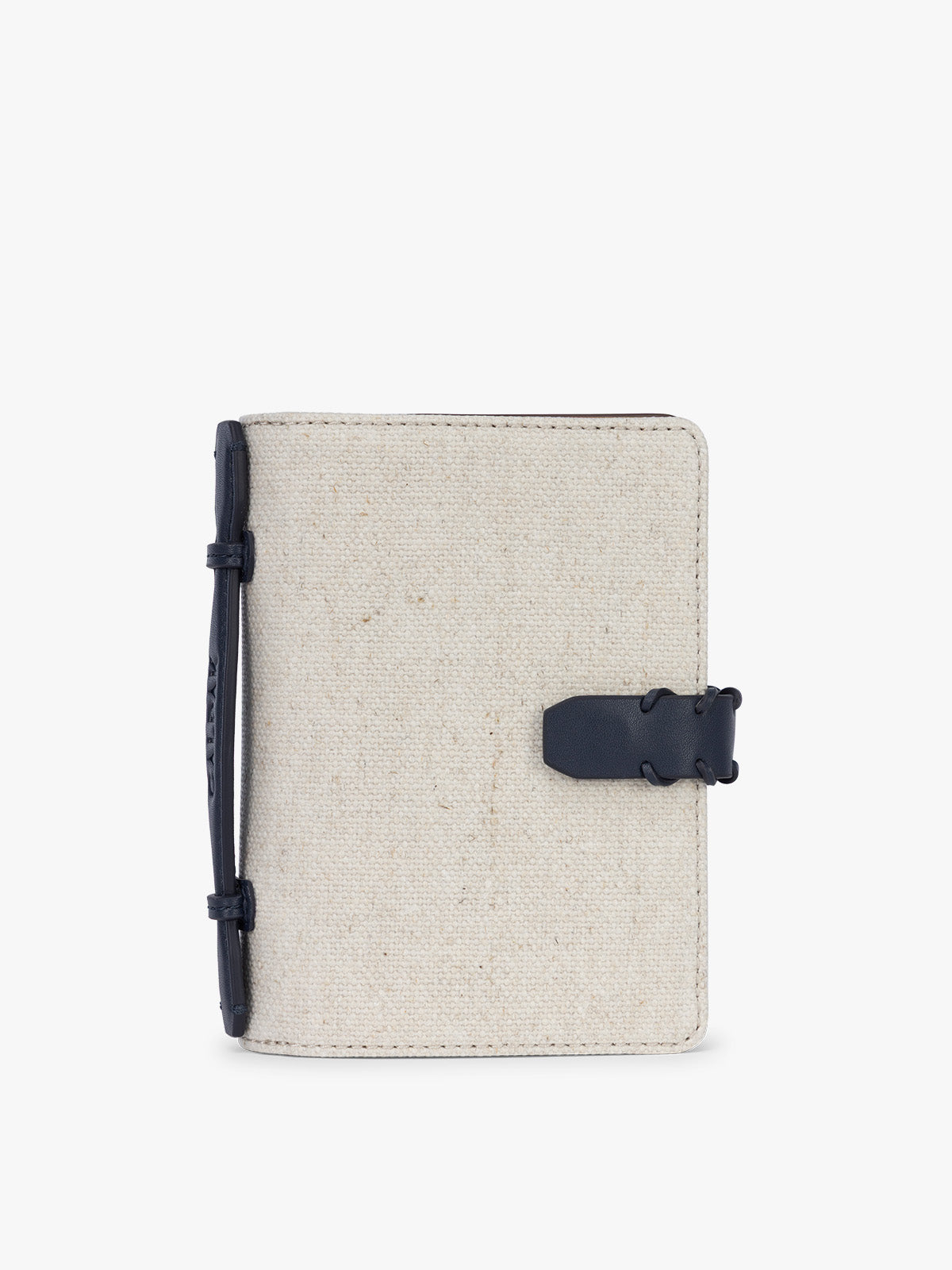 calpak-colette-portefeuille-passeport-toile-marron image 1