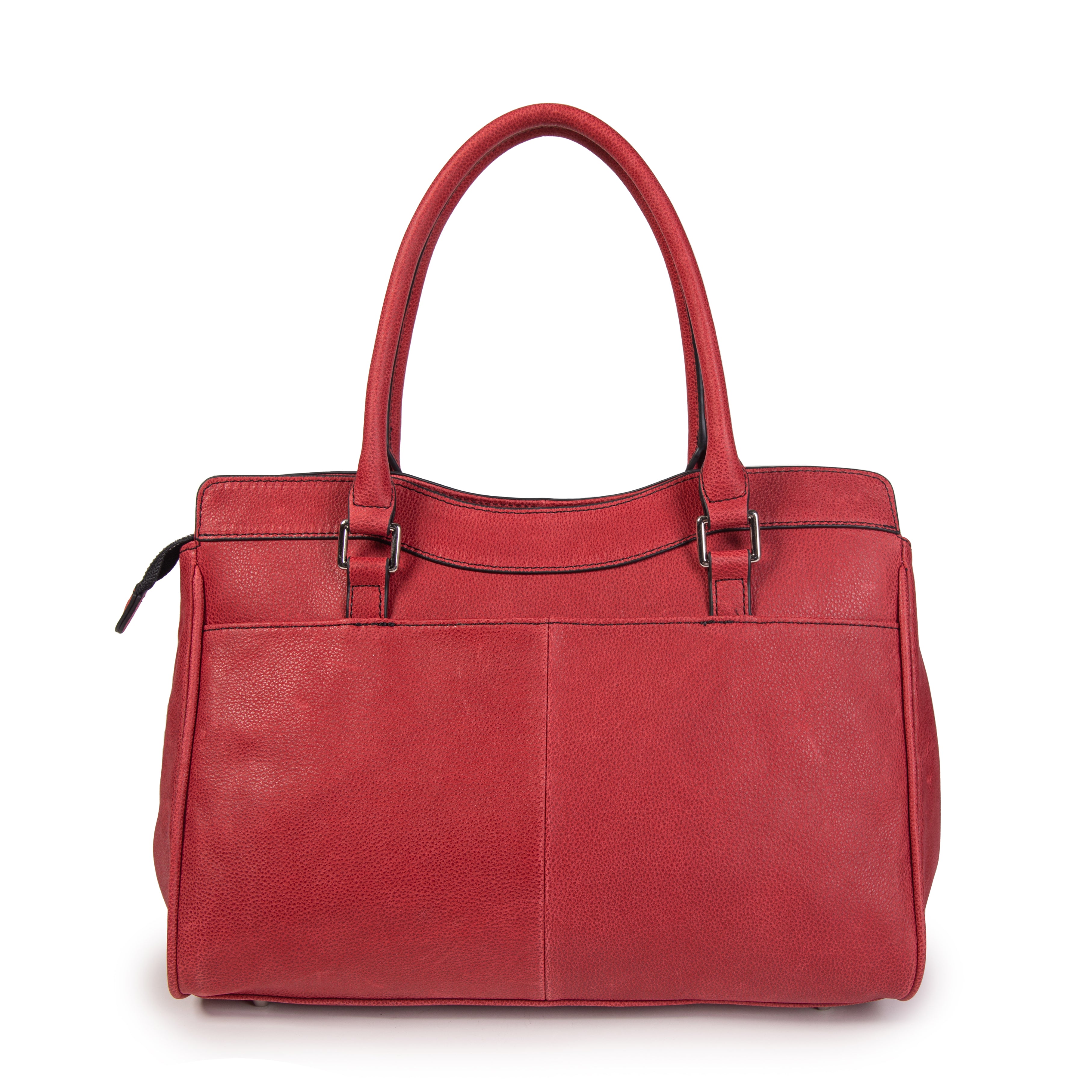 kate-lee-oria-sac-cabas-rouge-vachette-grain-e image 4