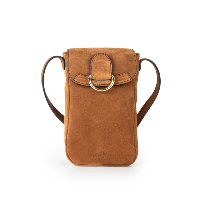 kate-lee-zelie-v-pochette-t-l-phone-cuir-cognac image 1
