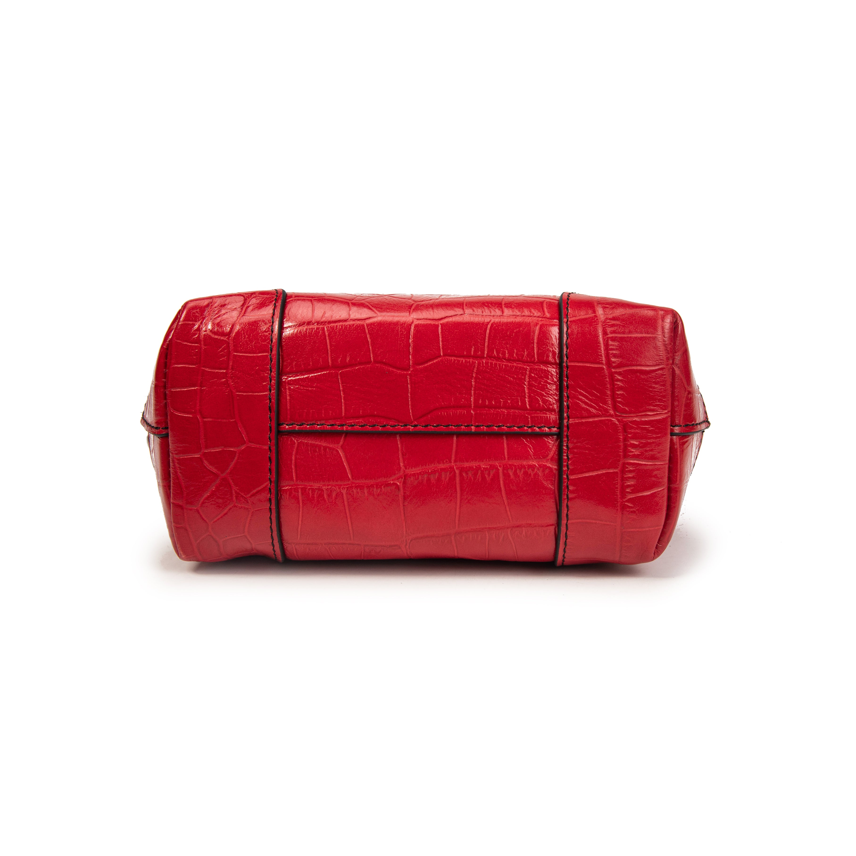 kate-lee-bonbon-tane-croco-sac-bandouli-re-rouge-croco image 5