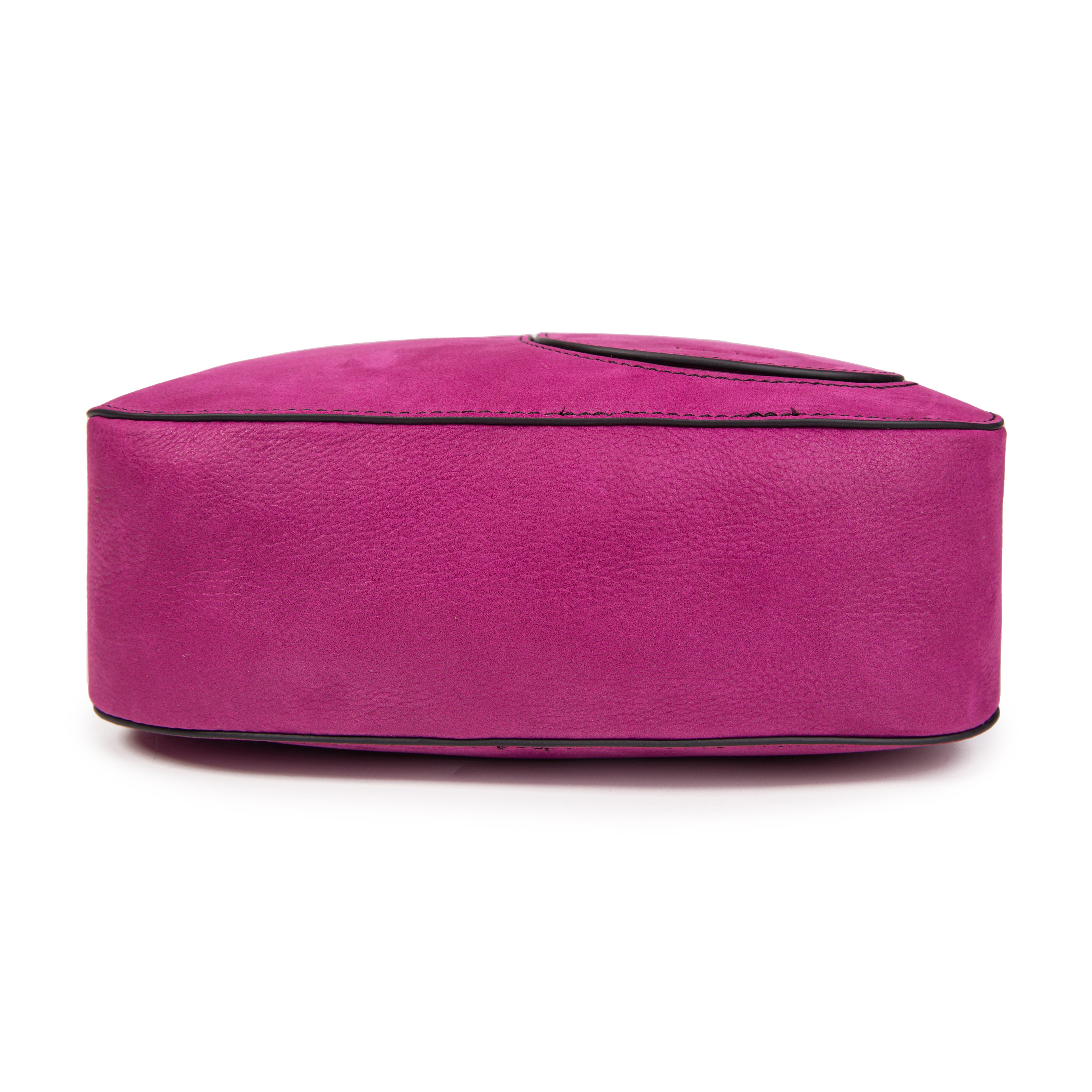 kate-lee-ren-e-sac-bandouli-re-cuir-fuchsia-grain image 5