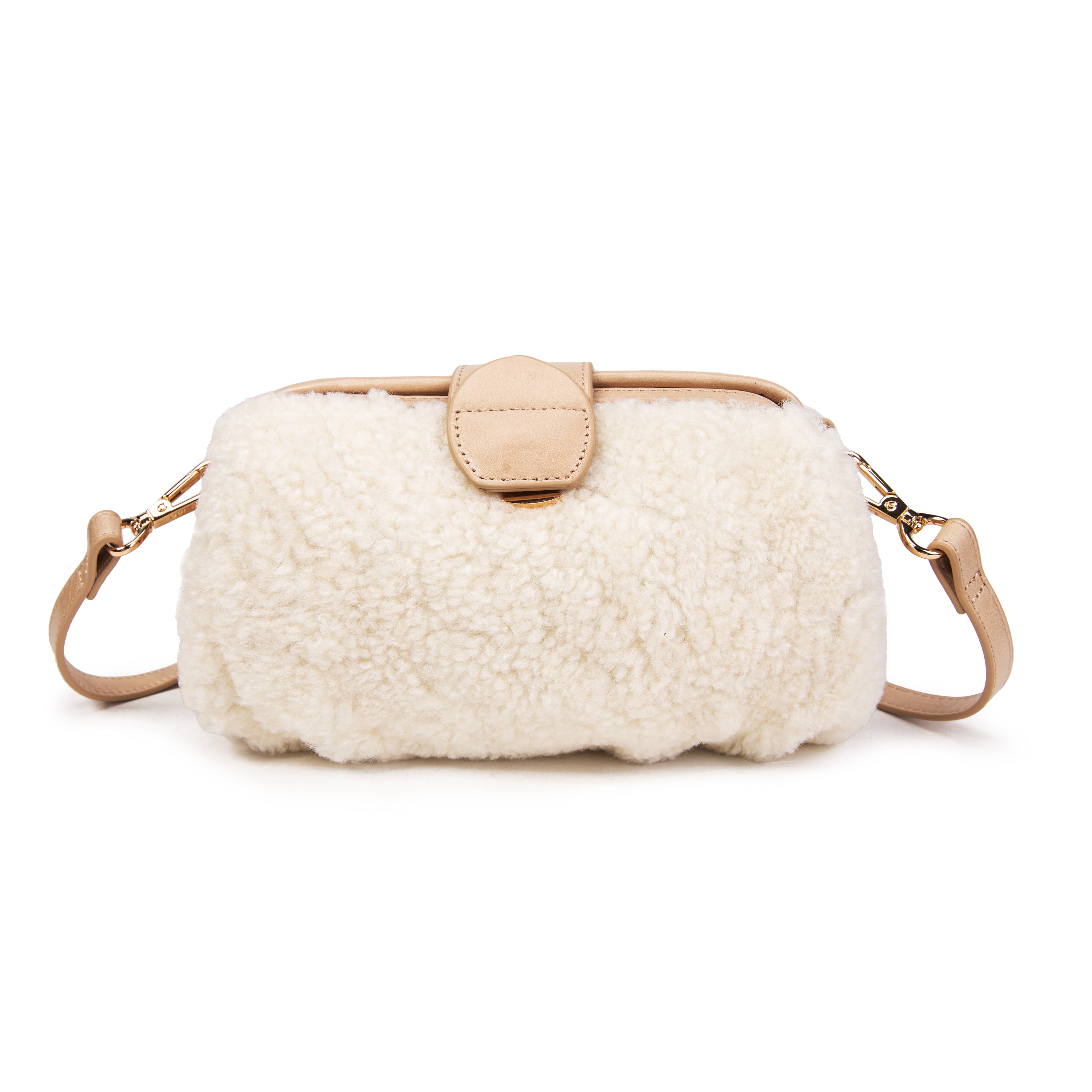 kate-lee-marta-sac-bandouli-re-shearling-beige image 1