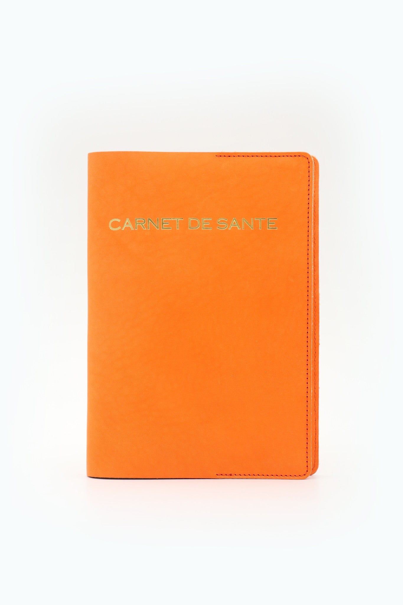 atelier-penso-carnet-de-sant-cuir-orange image 1