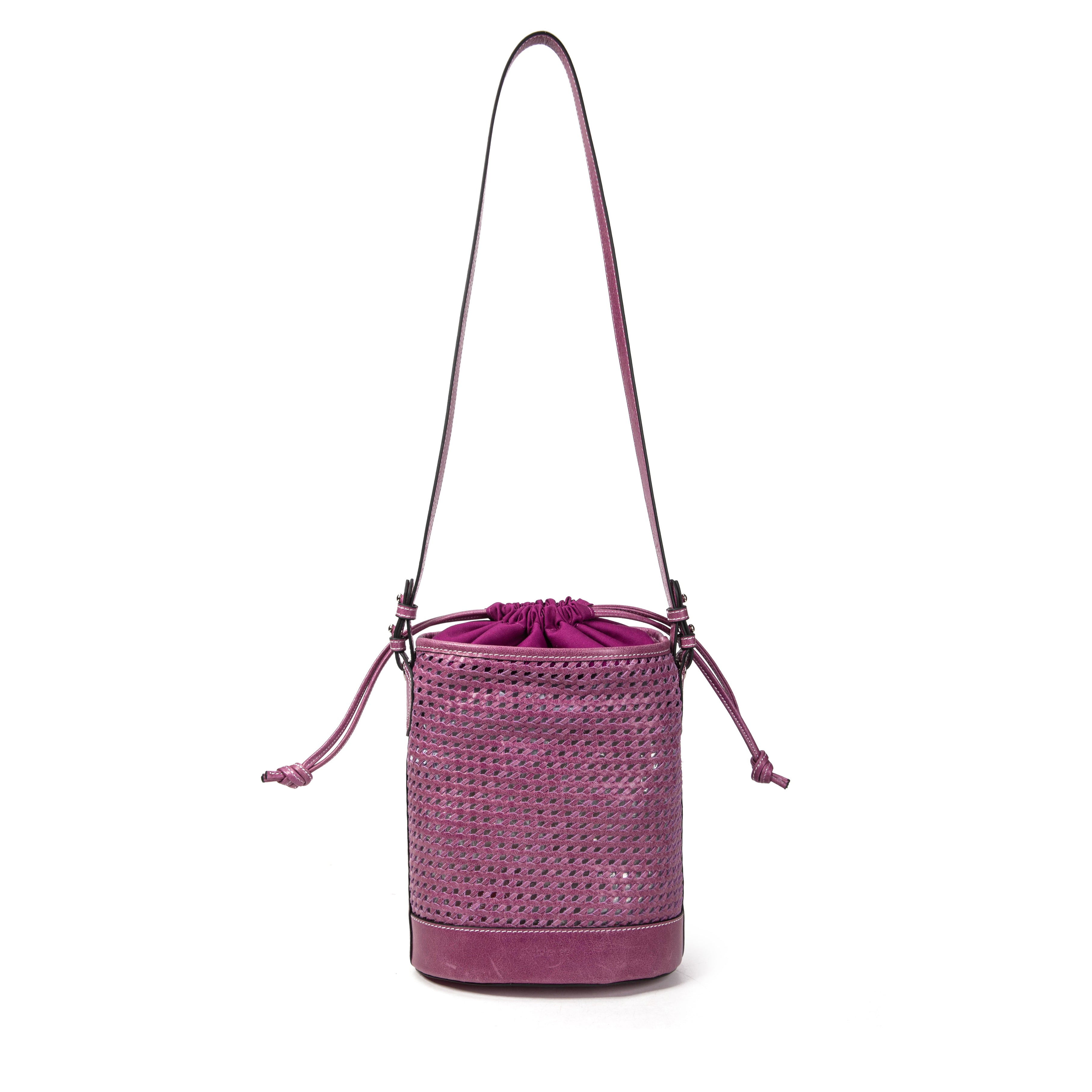 kate-lee-louvre-sac-seau-cuir-orchid-e-tress-19x25-cm image 1