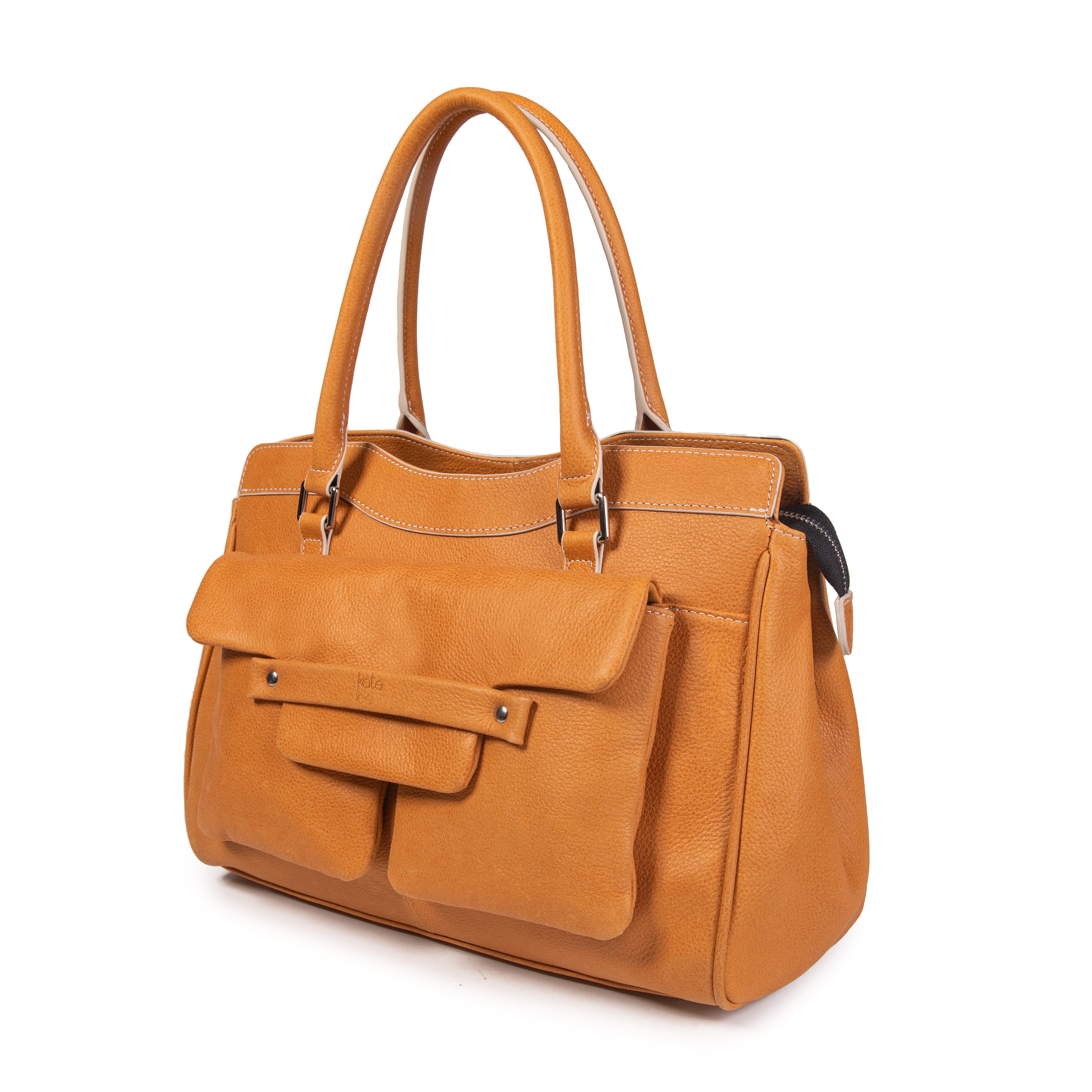 kate-lee-oria-sac-cabas-cuir-vachette-grain-e image 2