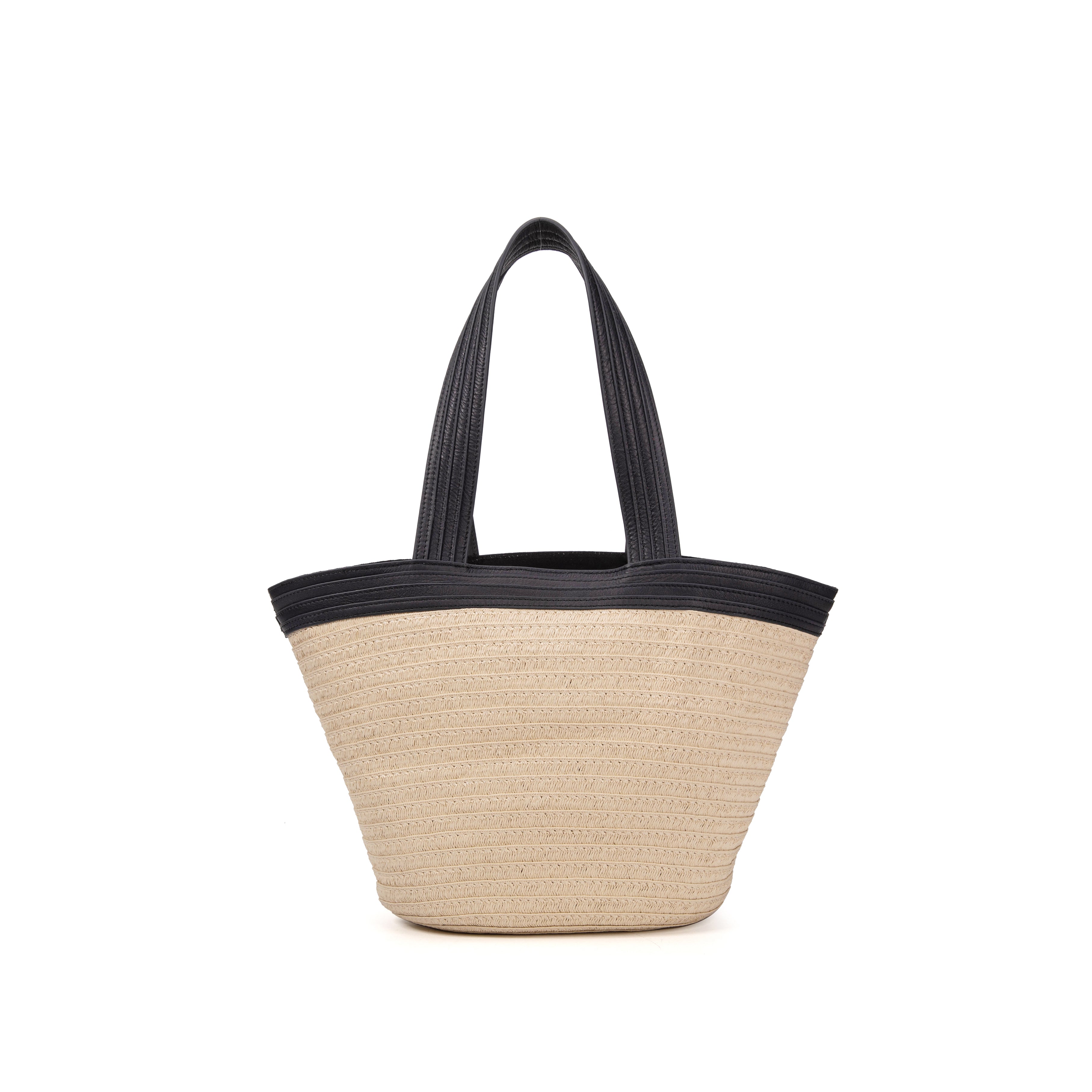 kate-lee-m-cabas-patty-panier-paille-bleu-fonc image 4