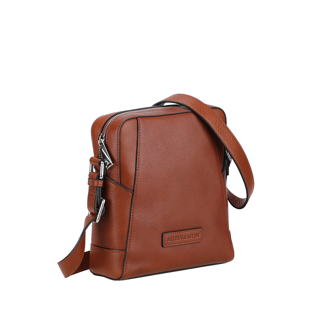 arthur-et-aston-jos-sac-travers-cuir-noir-m image 6