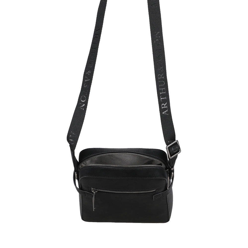 arthur-et-aston-misha-sac-travers-m-cuir-noir image 4