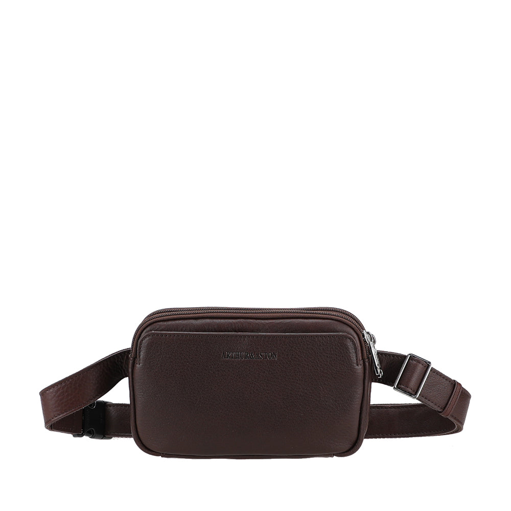 arthur-et-aston-ange-sac-banane-cuir-cognac image 5