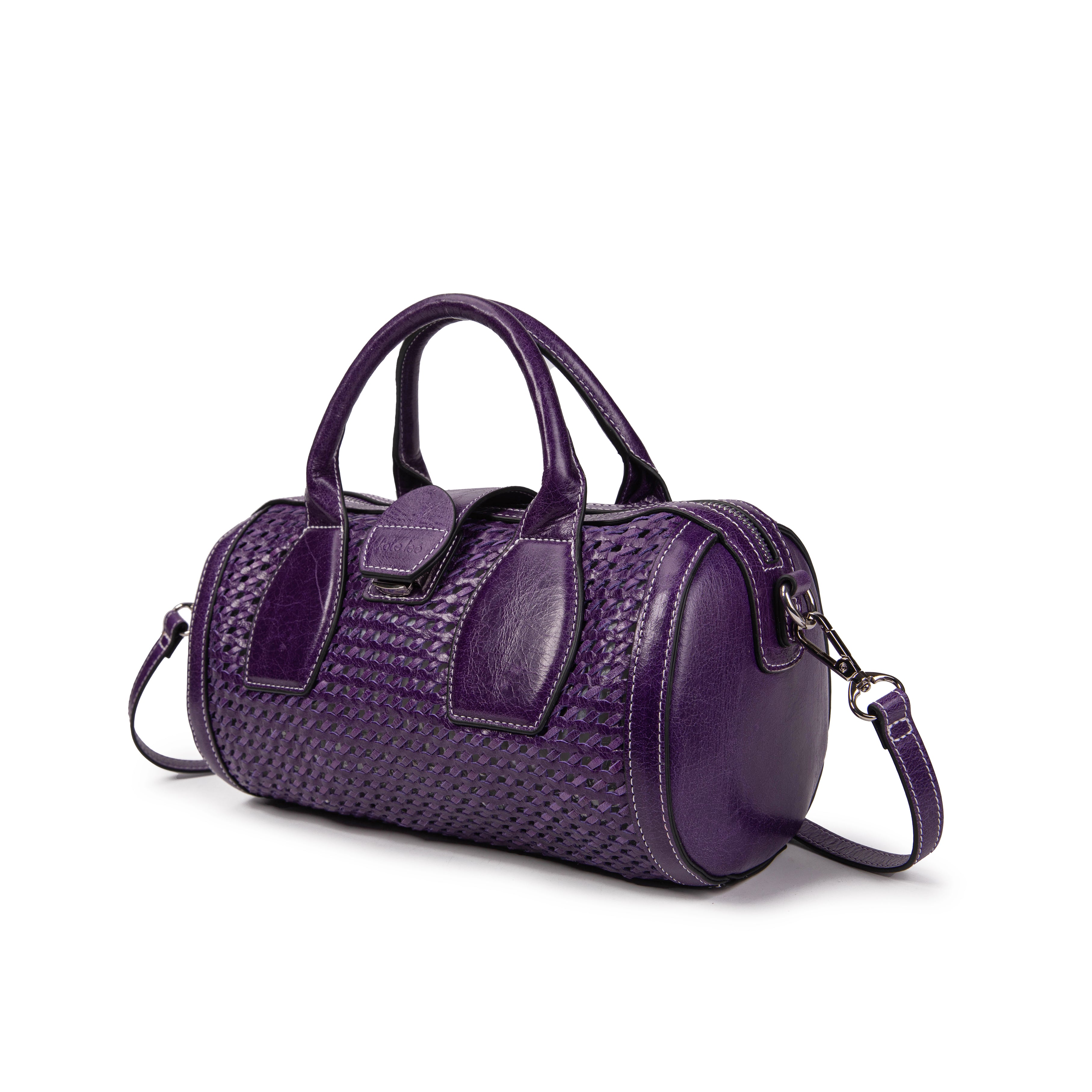 kate-lee-frola-sac-main-violet-vachette-tress-e image 2