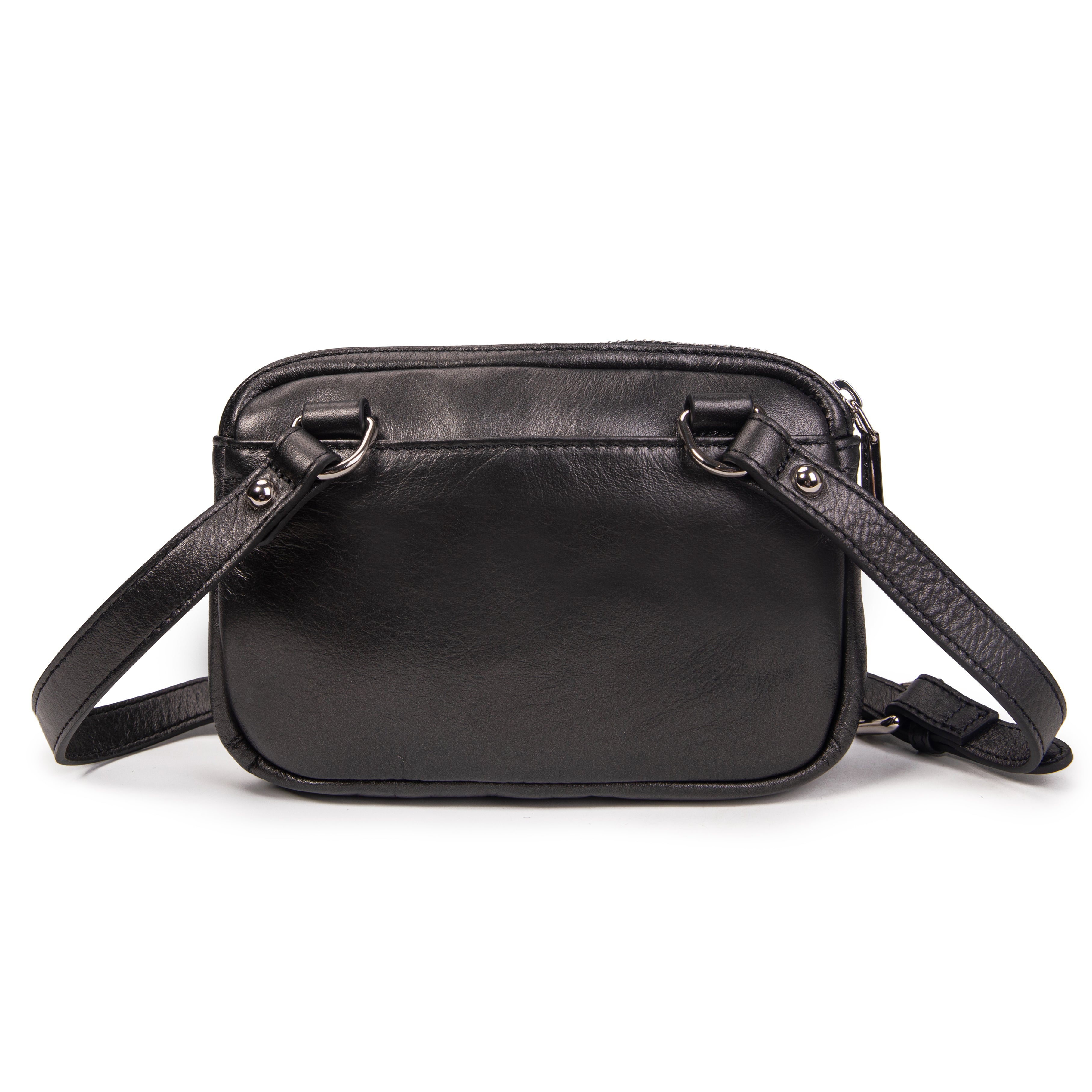 kate-lee-hena-sac-bandouli-re-cuir-noir-nacr image 4