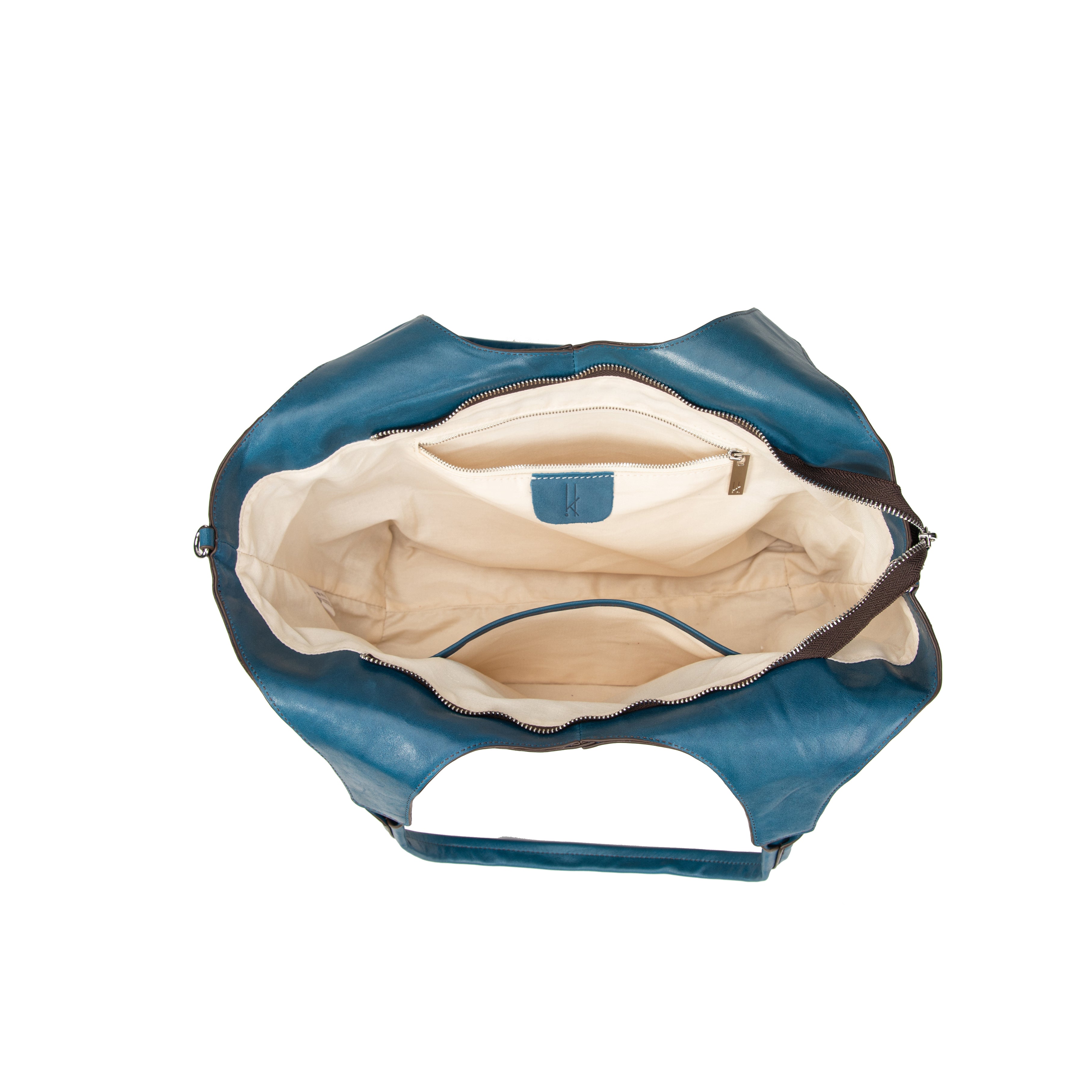 kate-lee-meline-sac-bandouli-re-vachette-bleu image 3