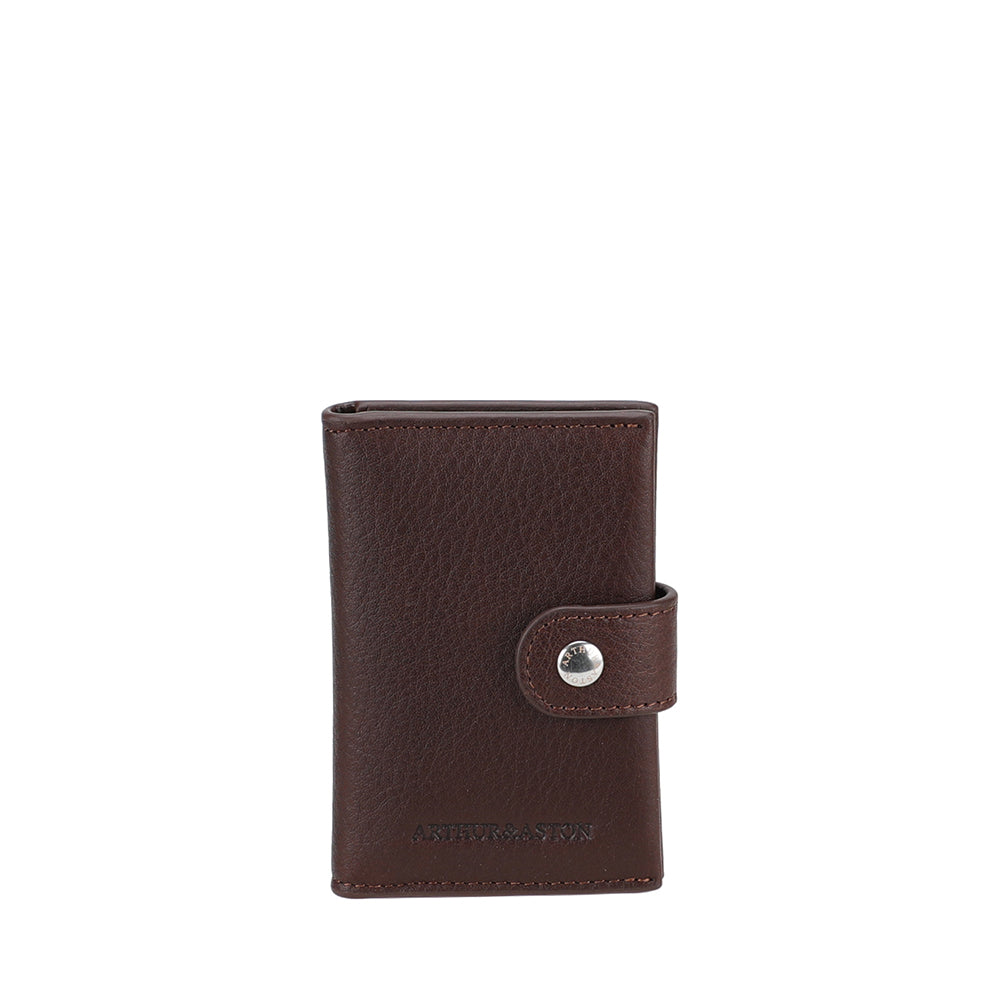 arthur-et-aston-ange-porte-cartes-cuir-noir-pression-rfid image 5