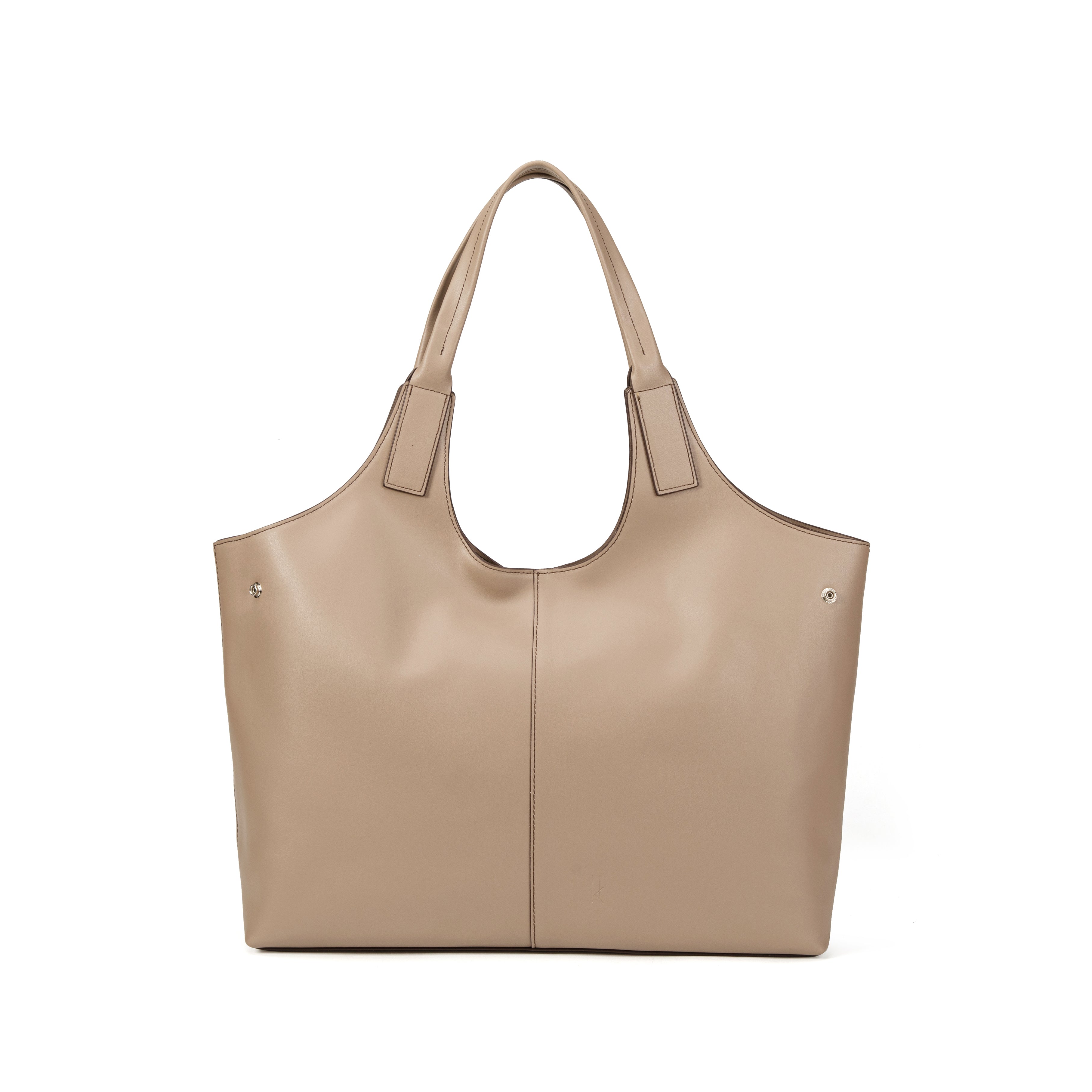 kate-lee-clemence-vachette-grand-sac-cendre image 1